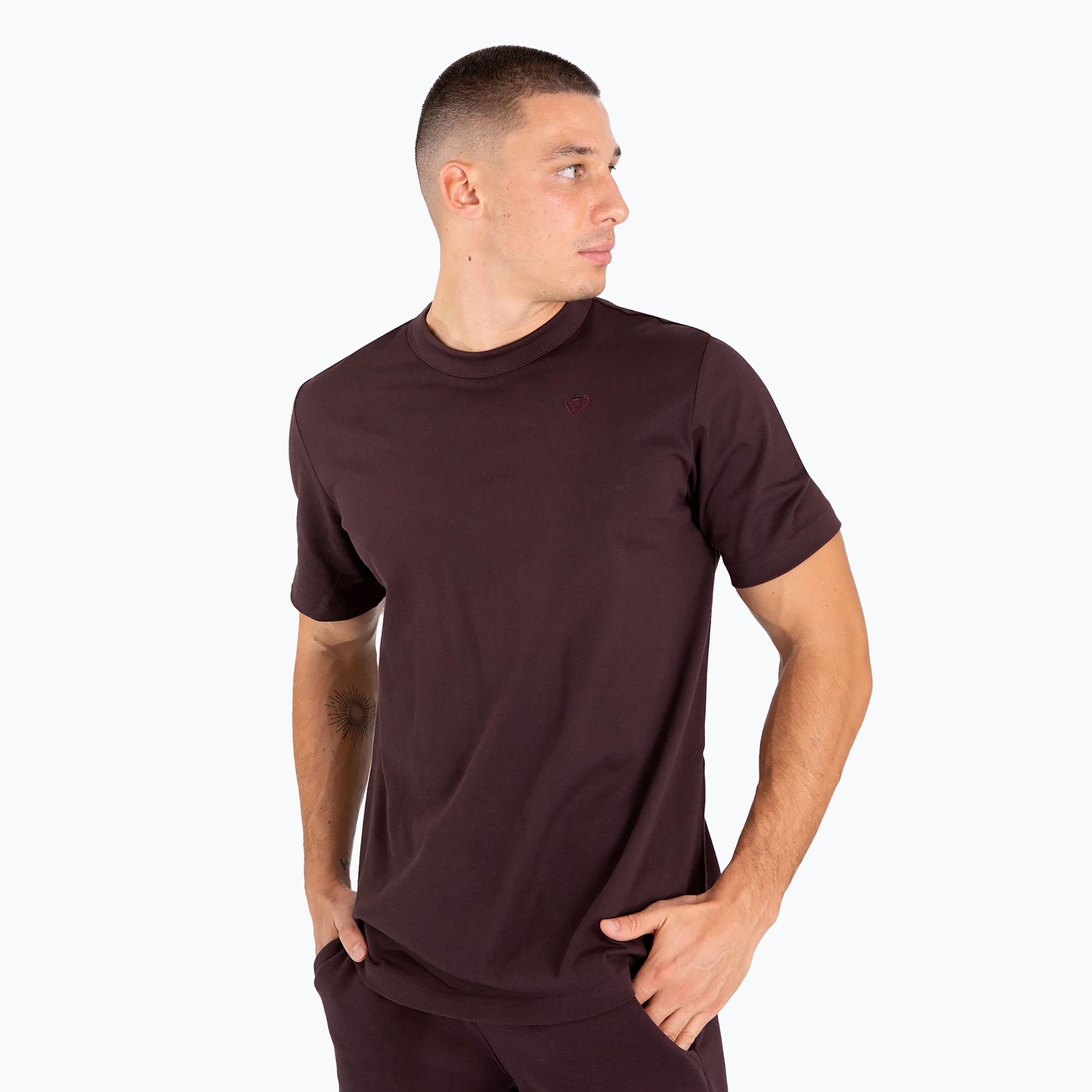 Koszulka męska Venum Silent Power dark brown 