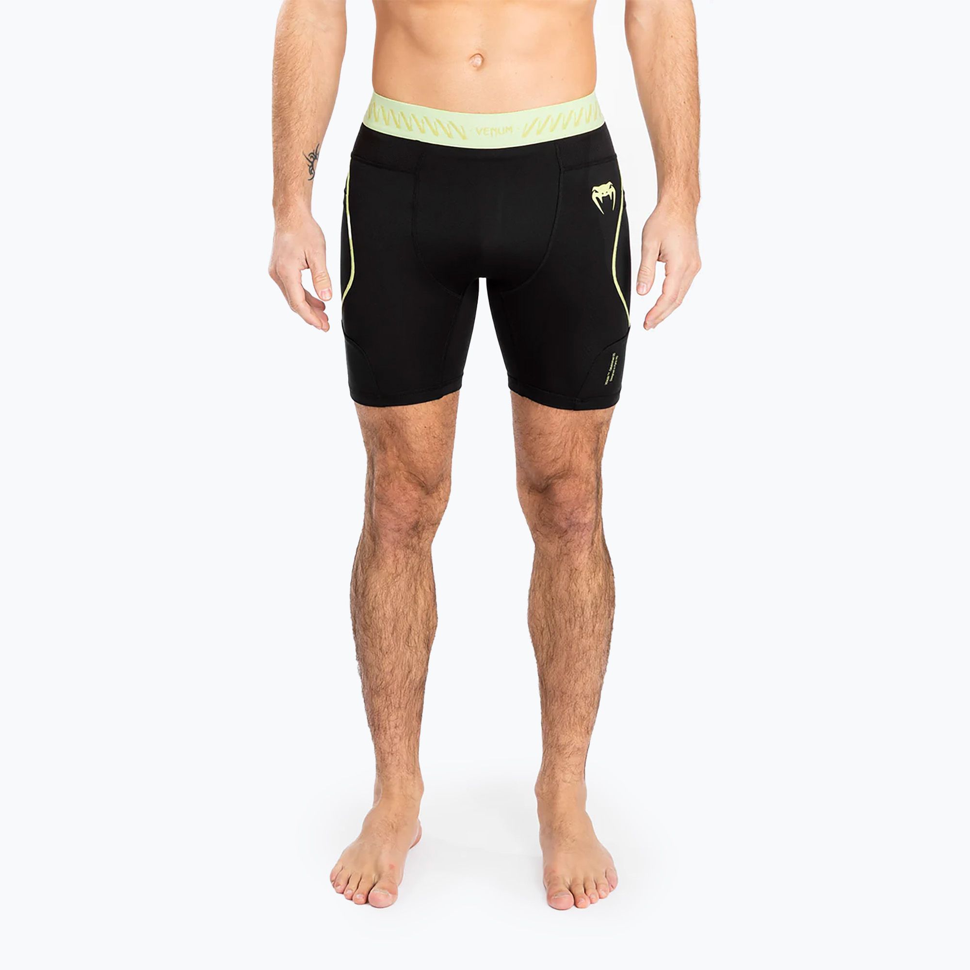 Spodenki męskie Venum Fusion 2.0 Vale Tudo black/yellow 