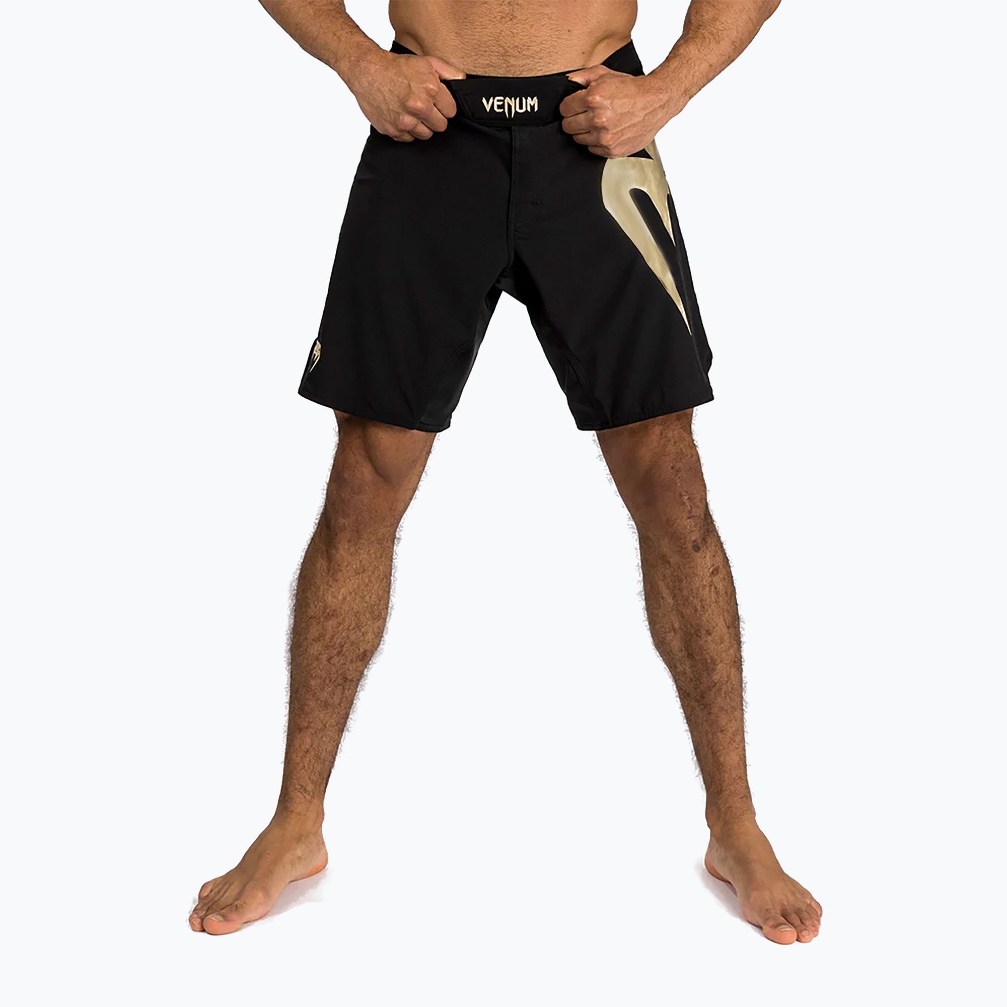 Spodenki treningowe męskie Venum Light 5.0 black/gold 