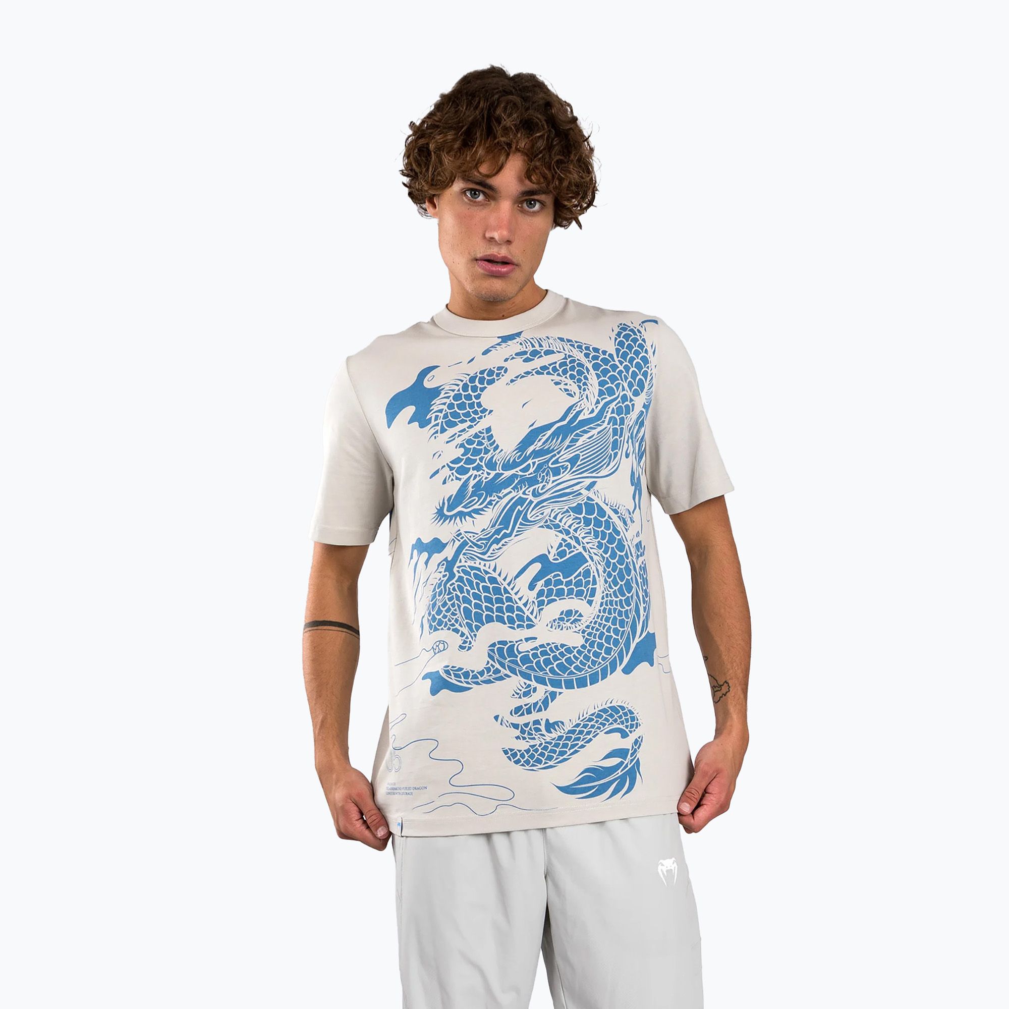 Koszulka męska Venum Dragon'S Flight misty blue 