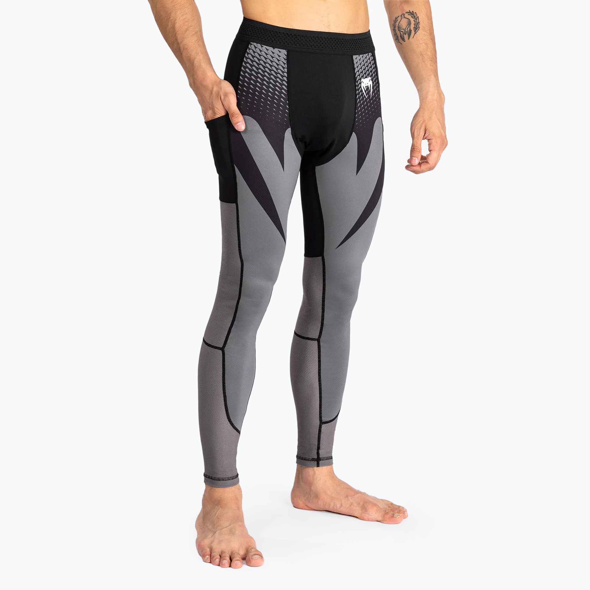 Legginsy męskie Venum Attack Spats black 