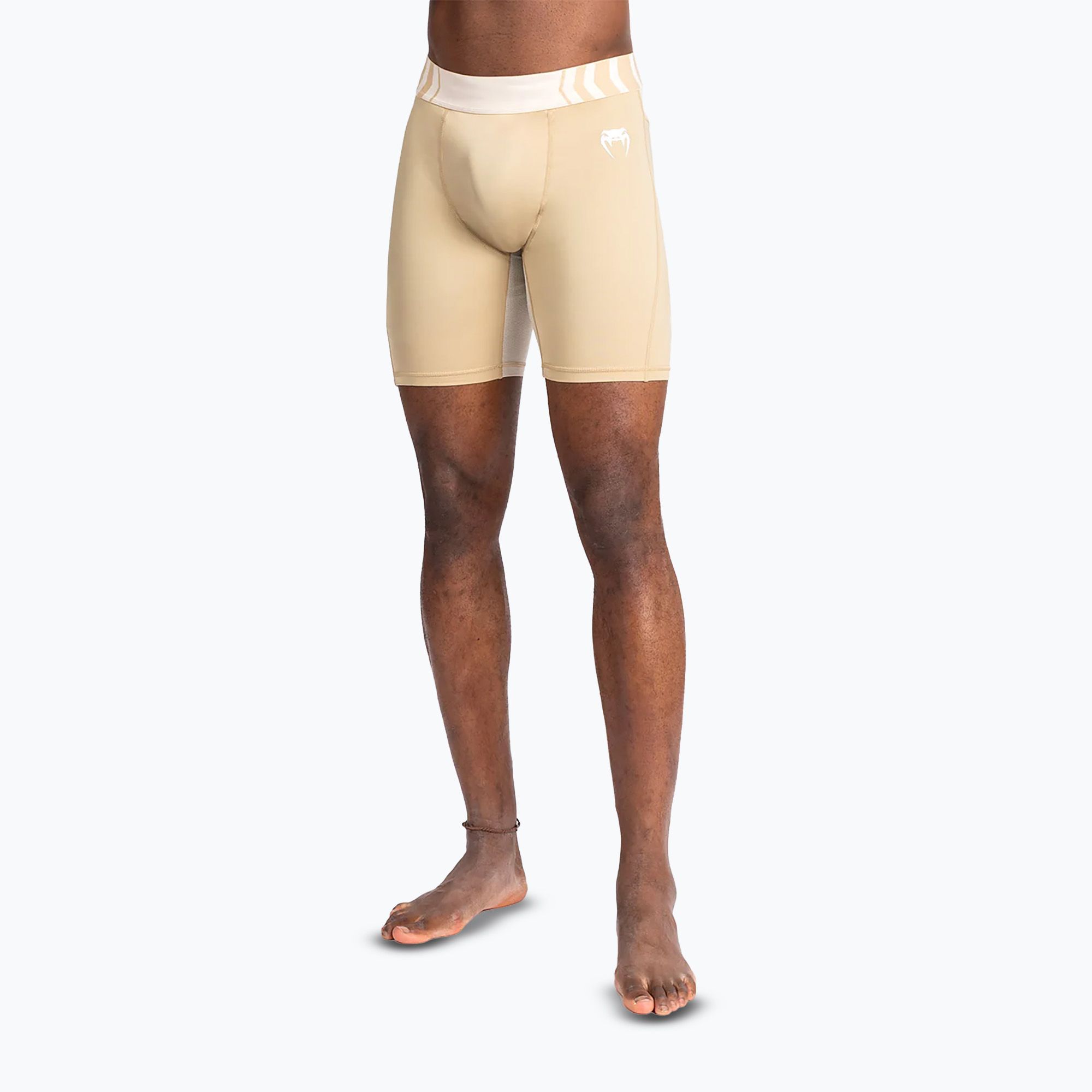 Spodenki treningowe męskie Venum Tempest Vale Tudo beige/sand 