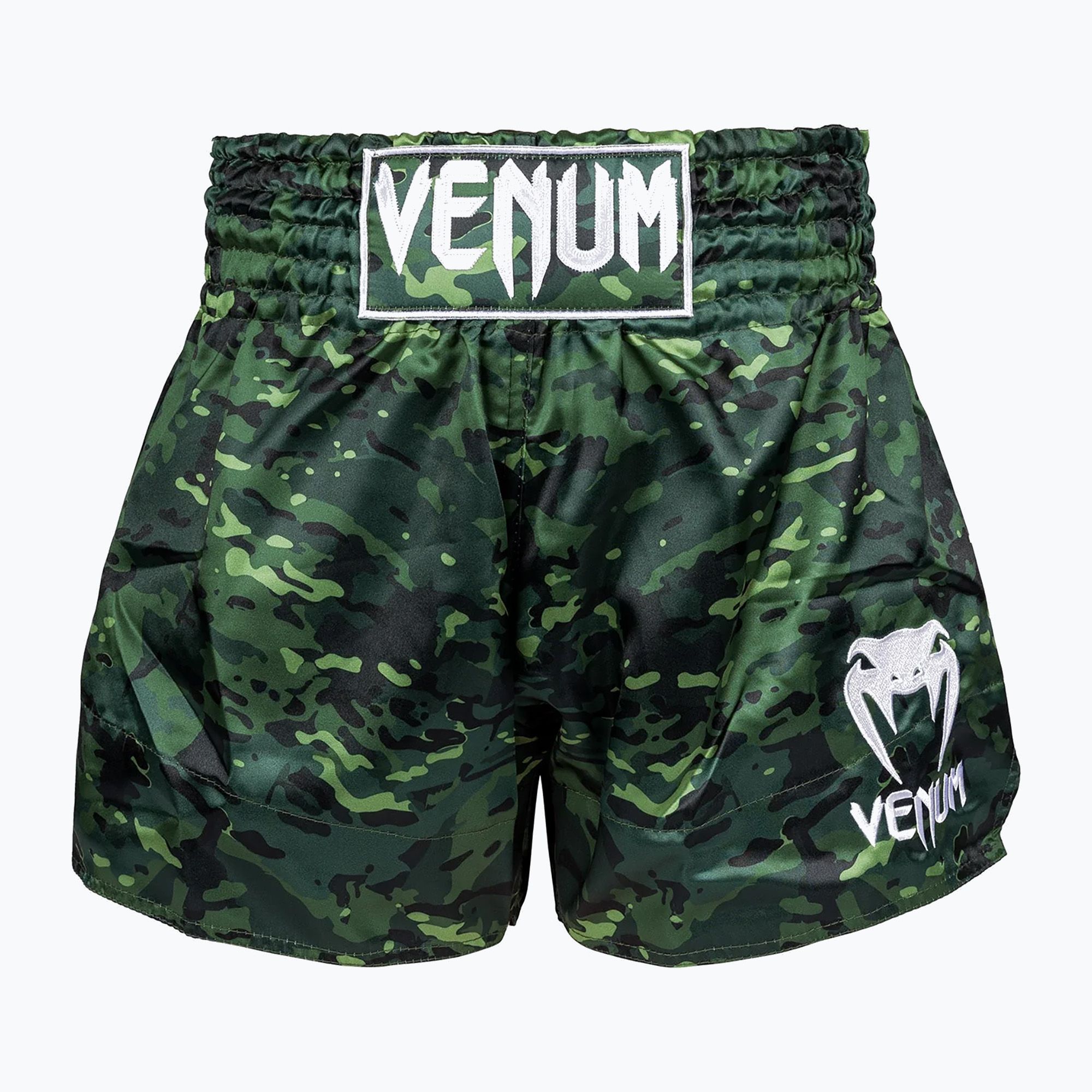 Spodenki treningowe męskie Venum Classic Muay Thai black/forest camo 