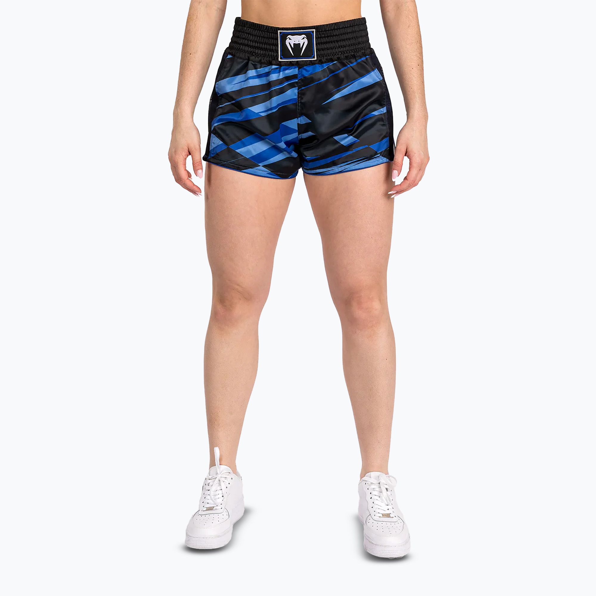 Spodenki treningowe damskie Venum Abyss Muay Thai shadow blue 