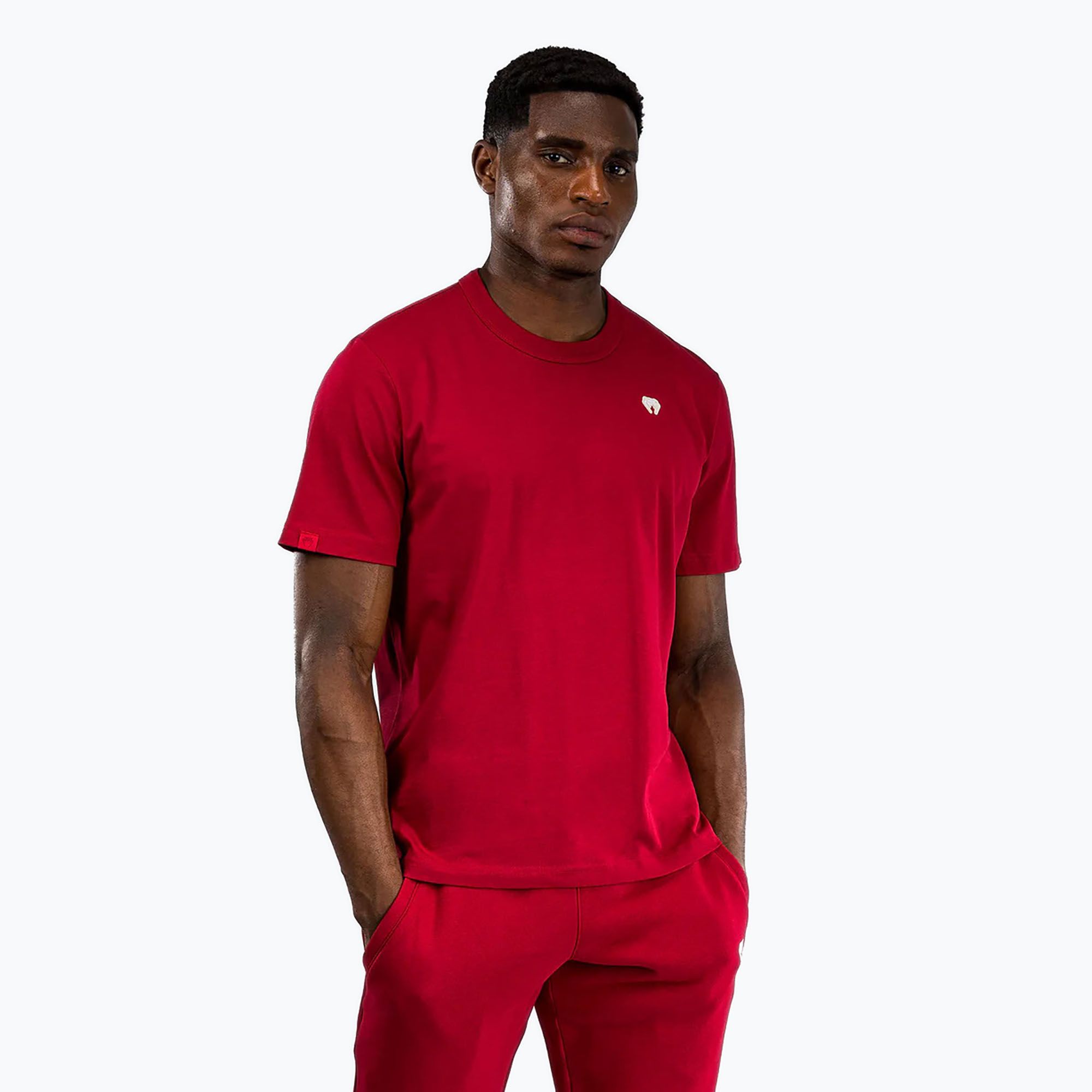 Koszulka męska Venum Silent Power cherry red 