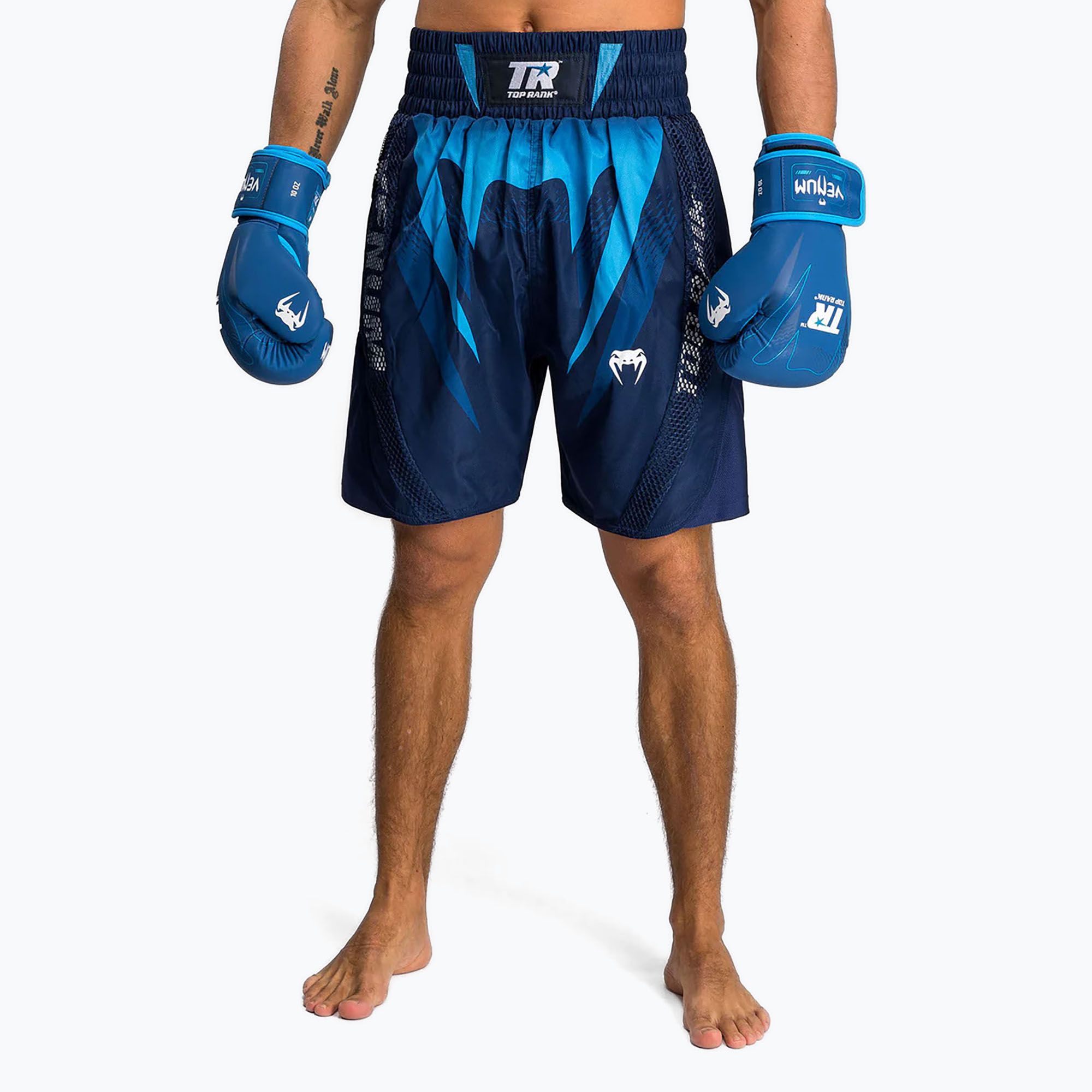 Spodenki treningowe męskie Venum X Top Rank Original Men'S Boxing Shorts navy blue 