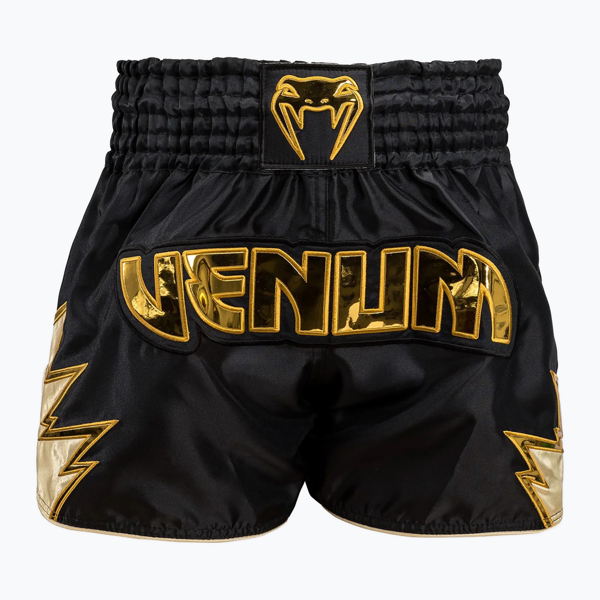 Spodenki treningowe męskie Venum Inferno Muay Thai black/gold 