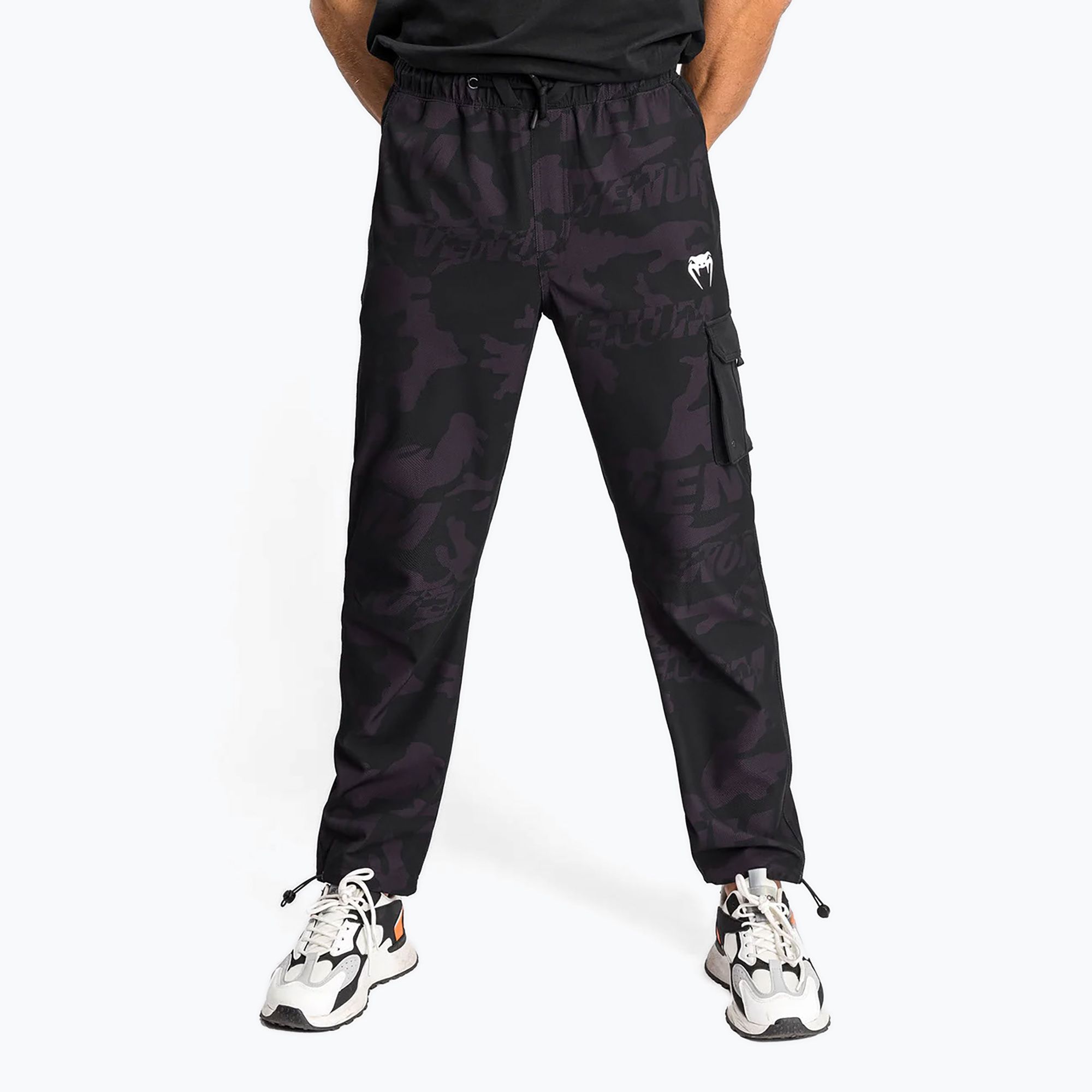 Spodnie męskie Venum Trooper Men's Tracksuit Pants black/purple 