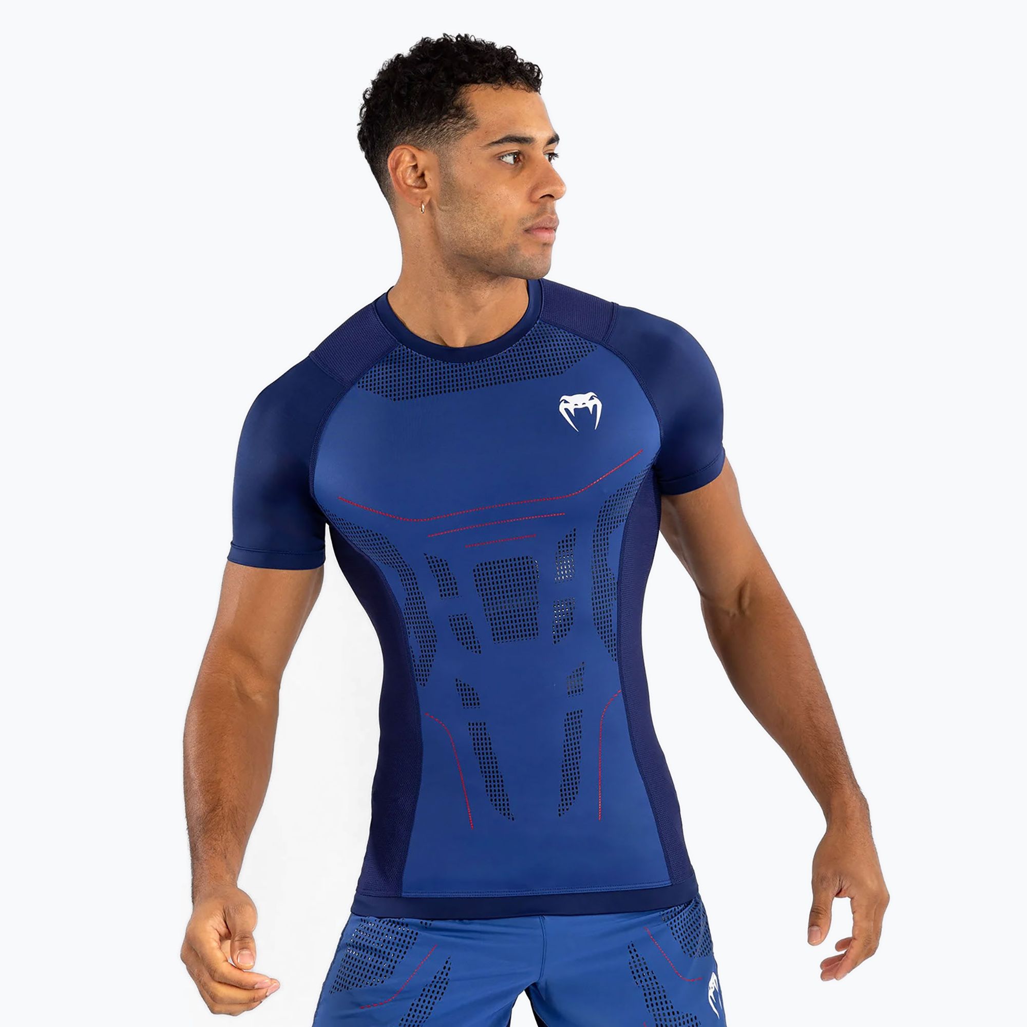 Rashguard męski Venum Technical 3.0 Short Sleeve Rashguard night blue 