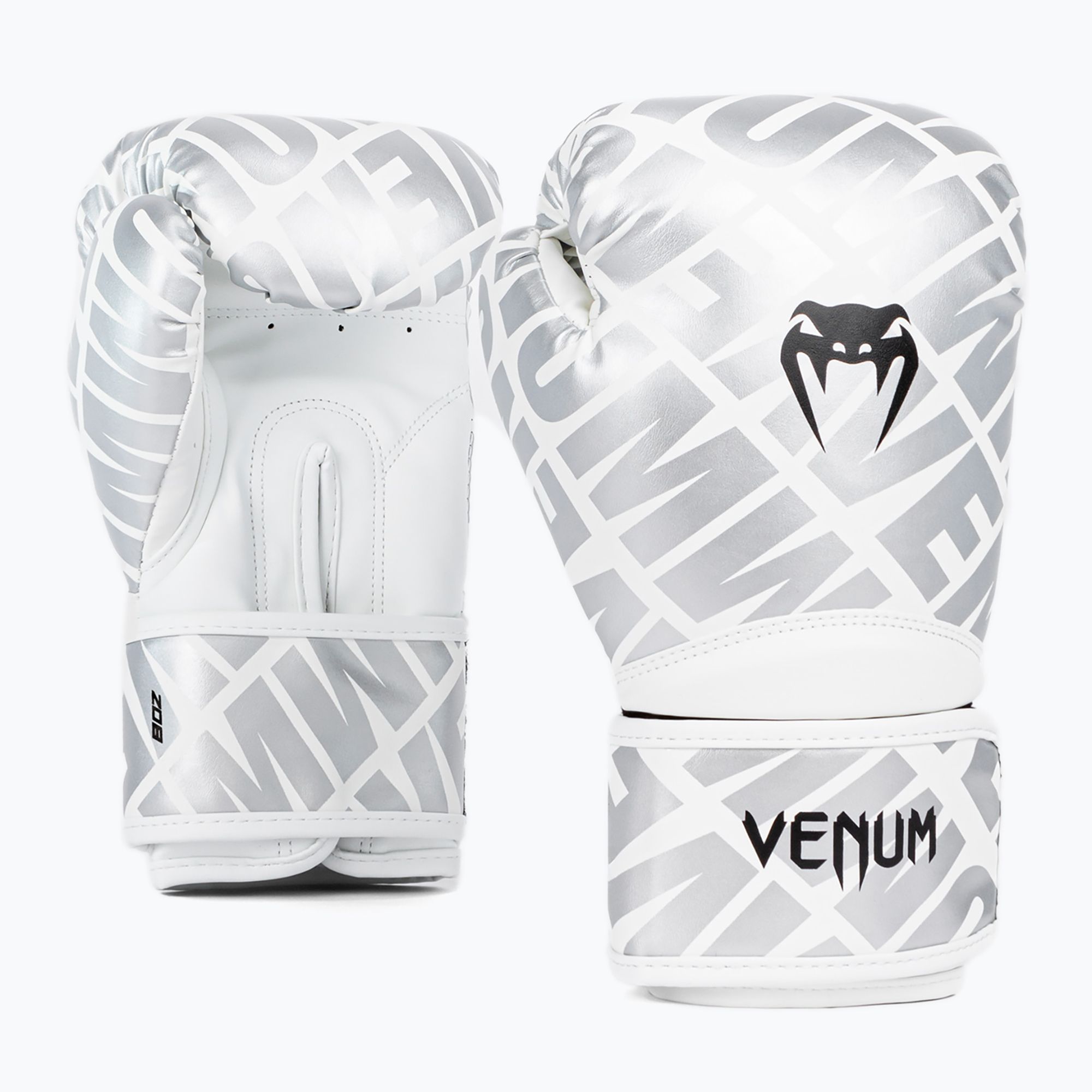 Rękawice bokserskie dziecięce Venum Contender 1.5 XT Kids white/silver 