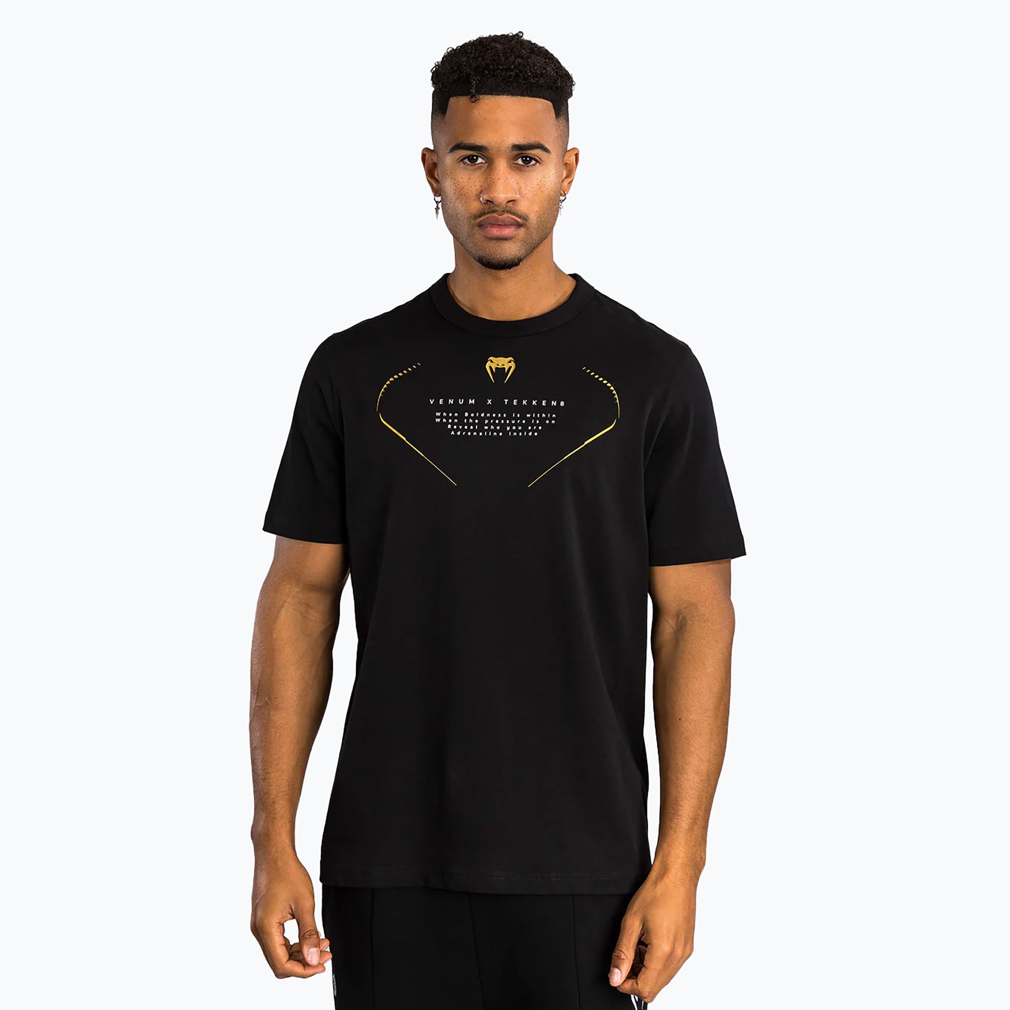 Koszulka męska Venum X Tekken 8 - Marshall Law T-Shirt black/red/gold 