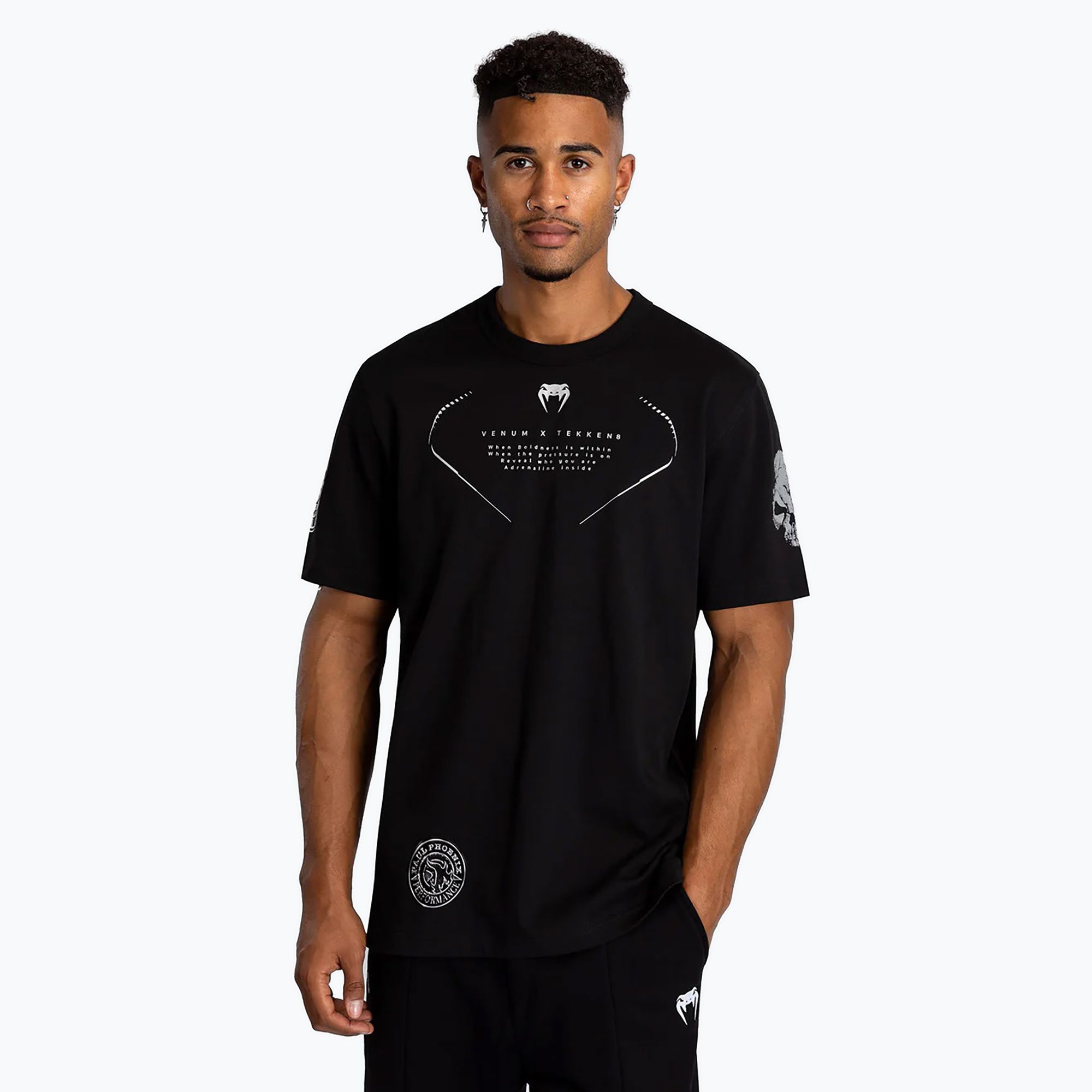 Koszulka męska Venum X Tekken 8 - Paul Phoenix T-Shirt black 