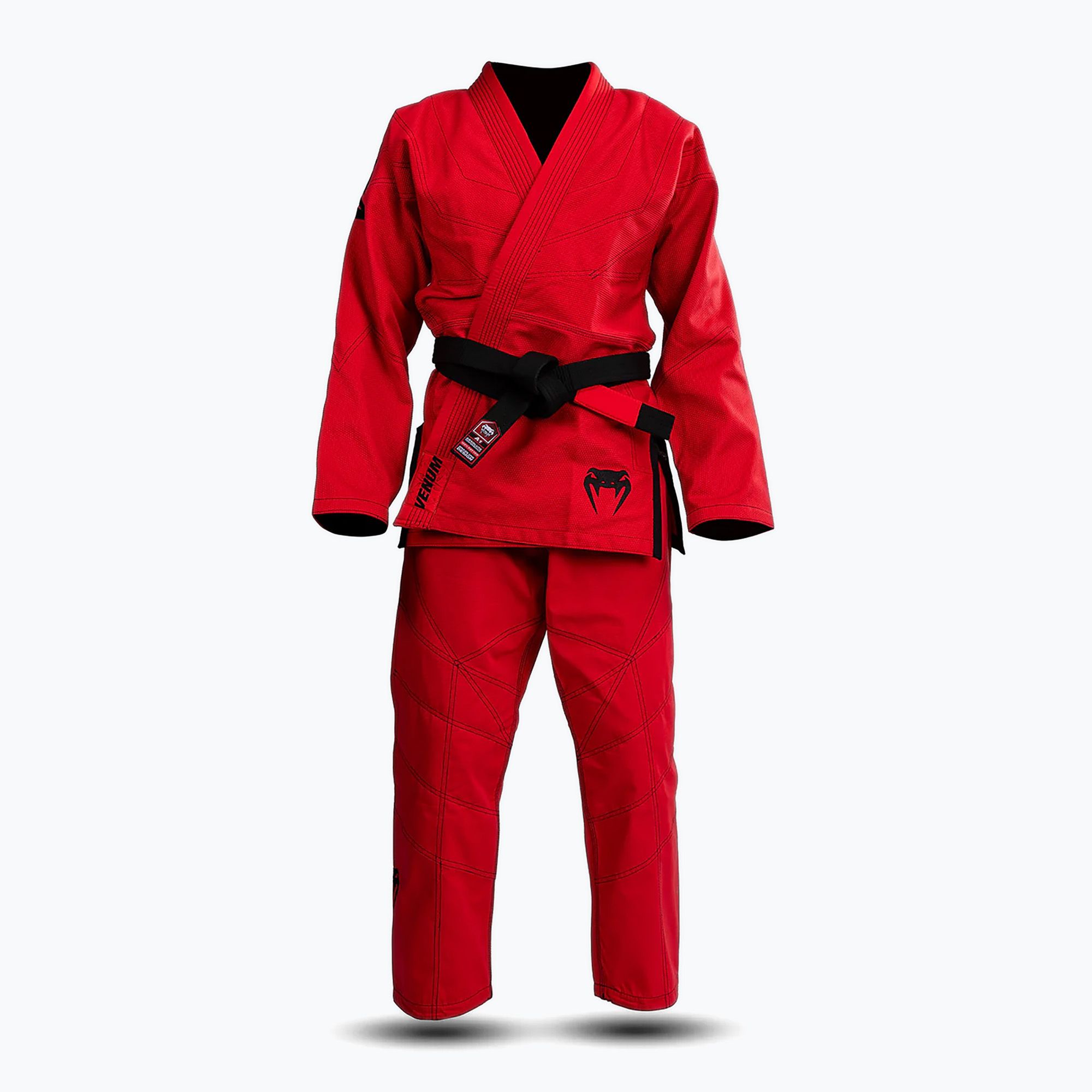 GI do brazylijskiego jiu-jitsu Venum Challenger XT BJJ fire red 