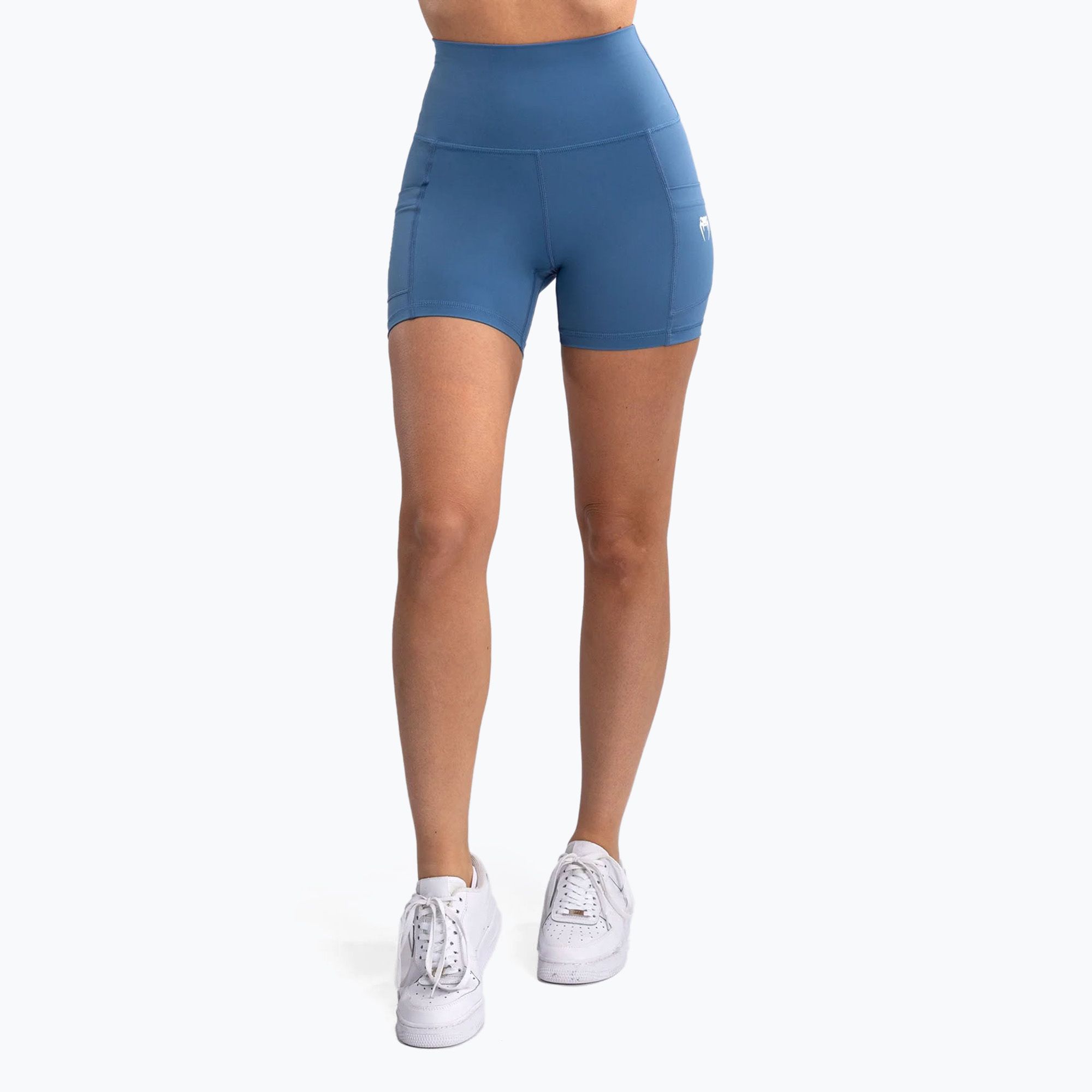 Spodenki treningowe damskie Venum Essential Women'S Bike Shorts storm blue 