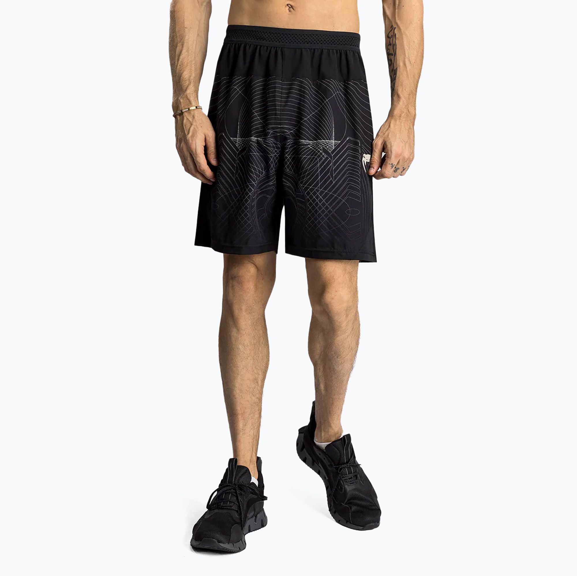 Spodenki treningowe męskie Venum G-Fit Air Men'S Training Shorts deep black/desert sand 