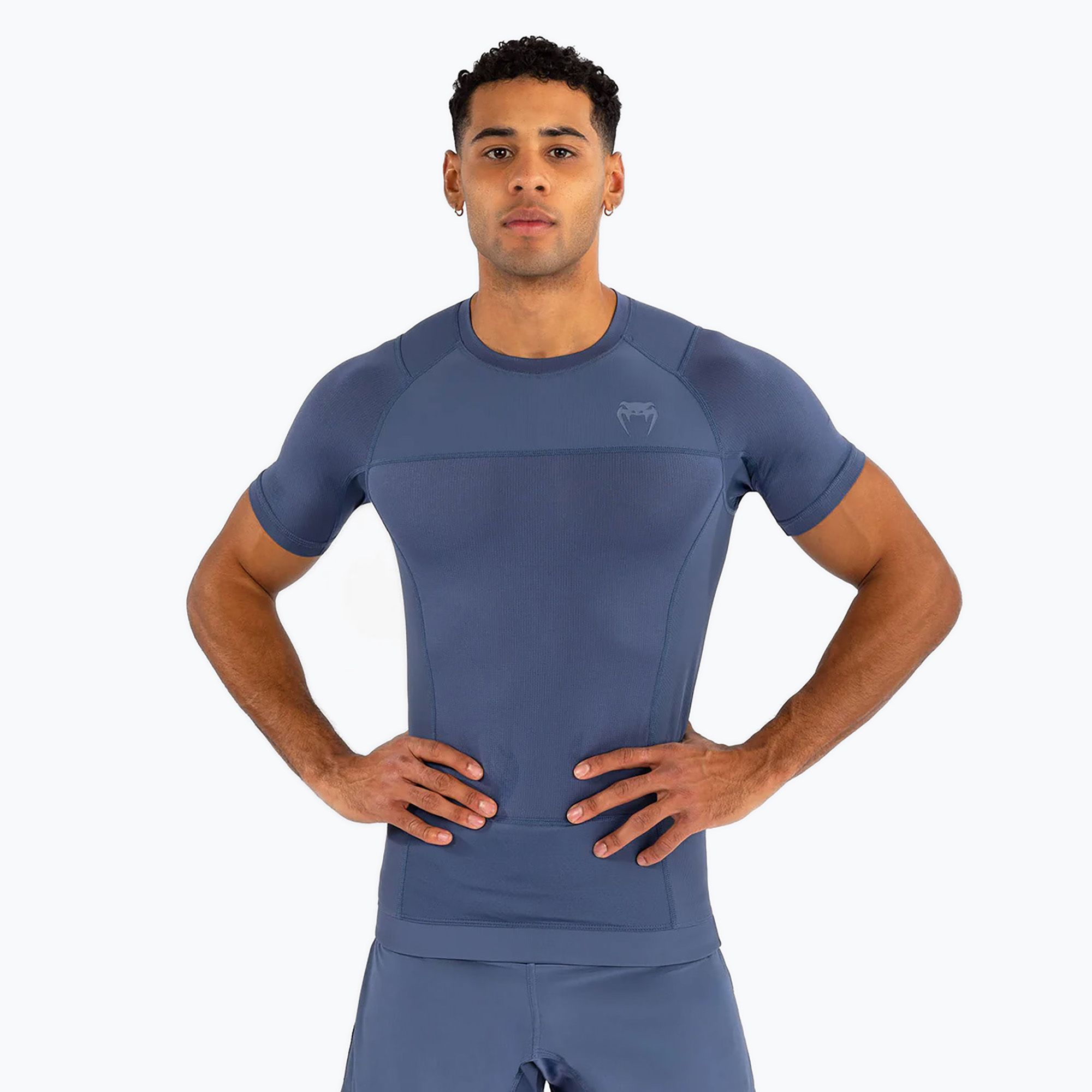 Rashguard męski Venum G-Fit Air Men'S Short Sleeve Rashguard foggy blue 