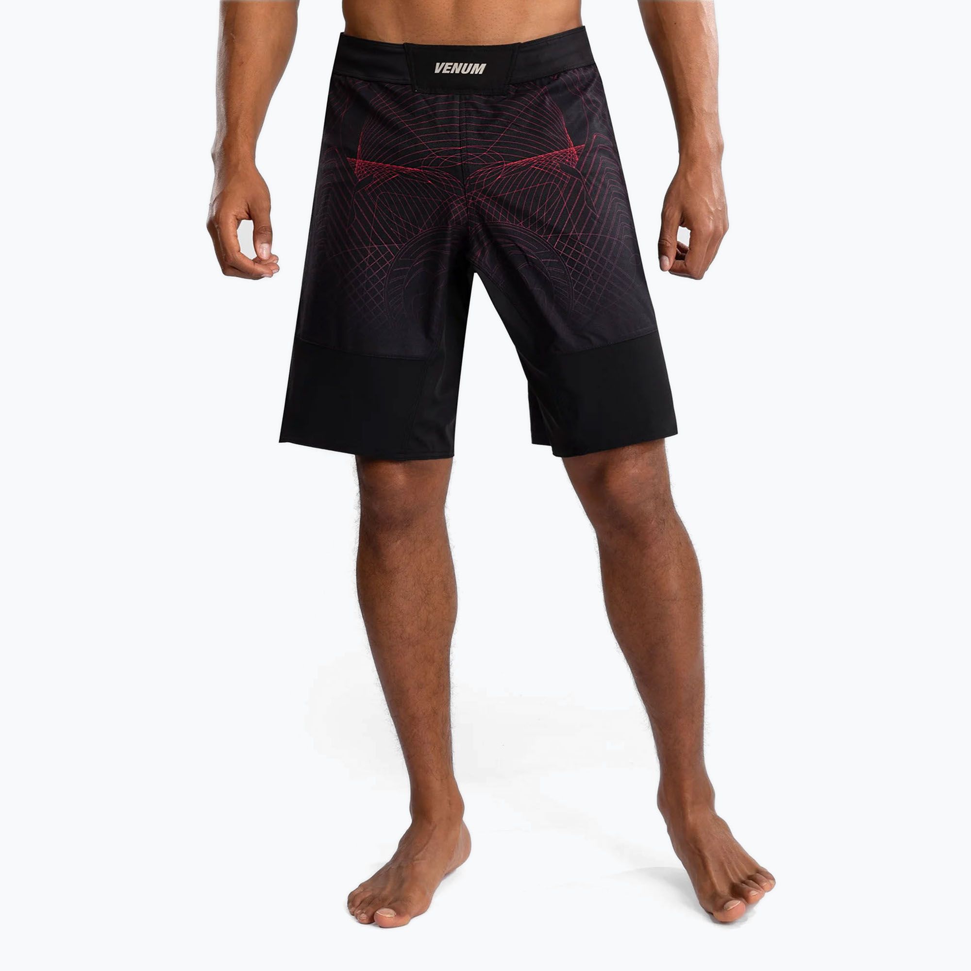 Spodenki treningowe męskie Venum G-Fit Air Men'S Fight Shorts deep black/fire red 