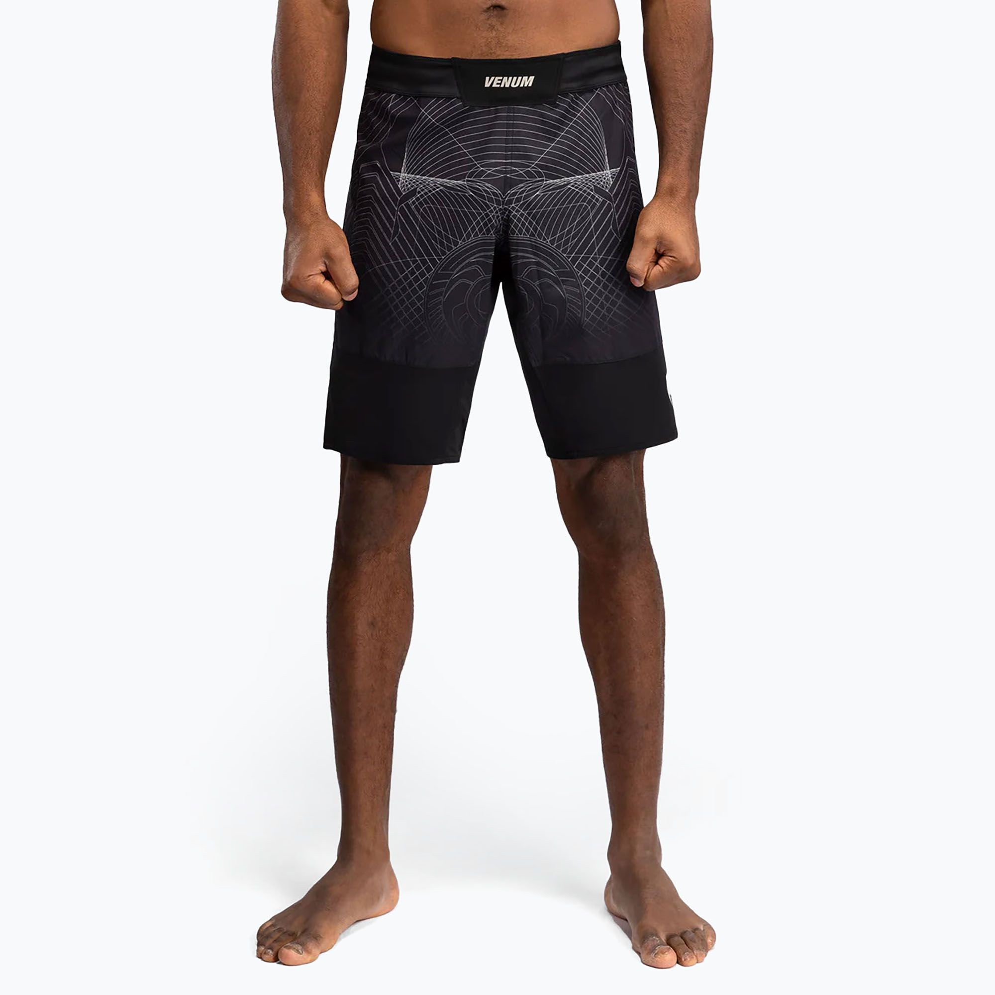 Spodenki treningowe męskie Venum G-Fit Air Men'S Fight Shorts deep black/desert sand 