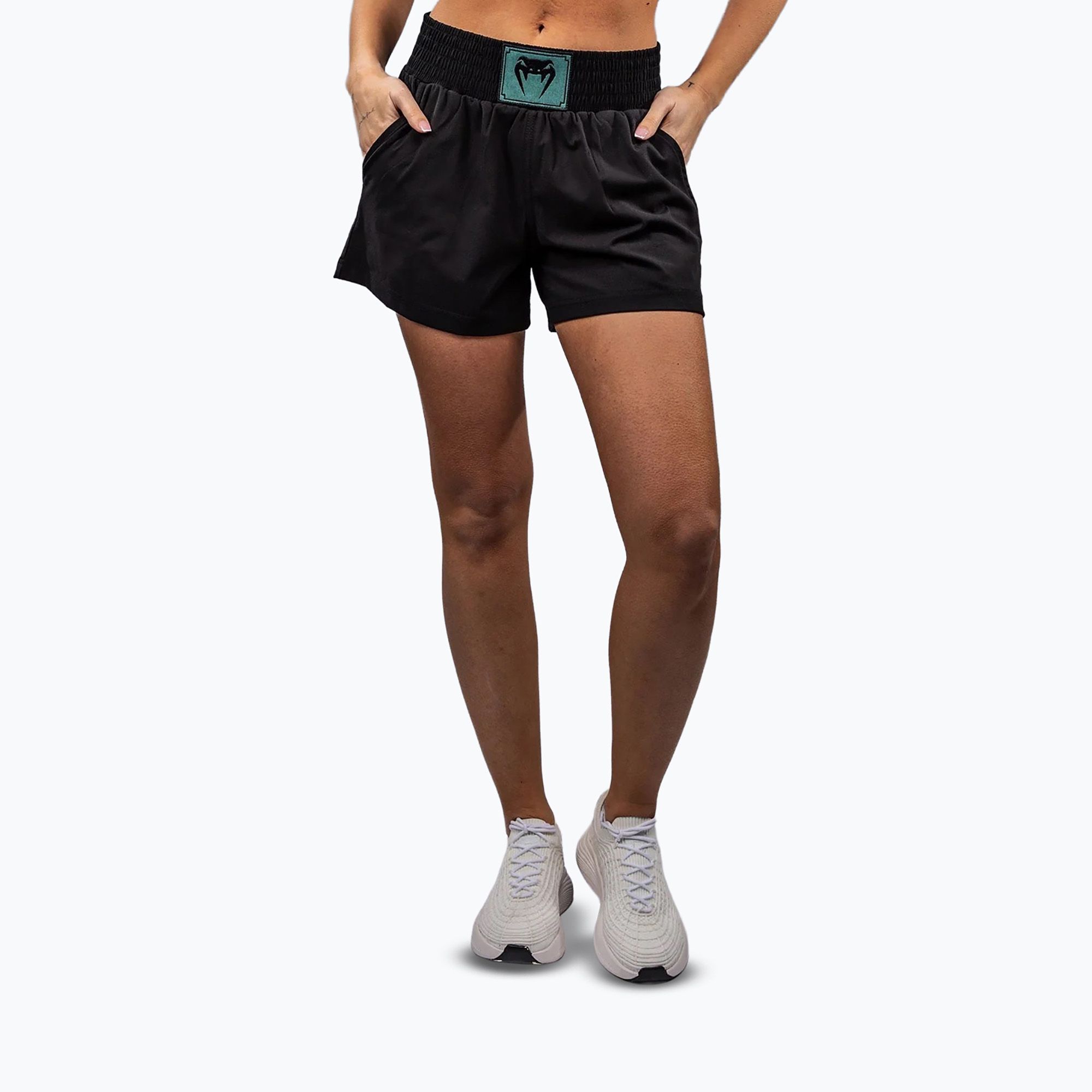 Spodenki treningowe damskie Venum Boxing Classic Training black 