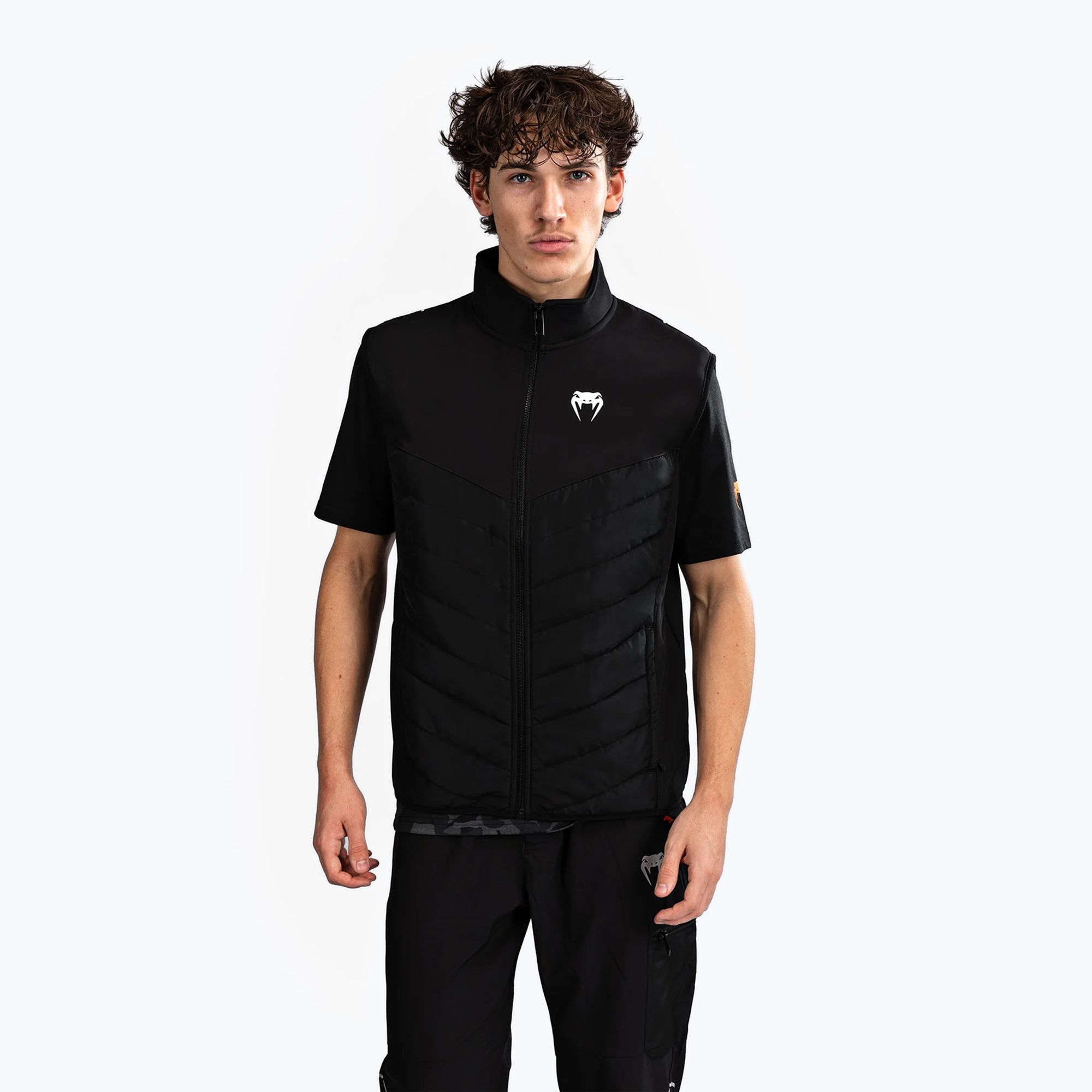 Kurtka męska Venum Paddock Softshell Short Sleeves black 