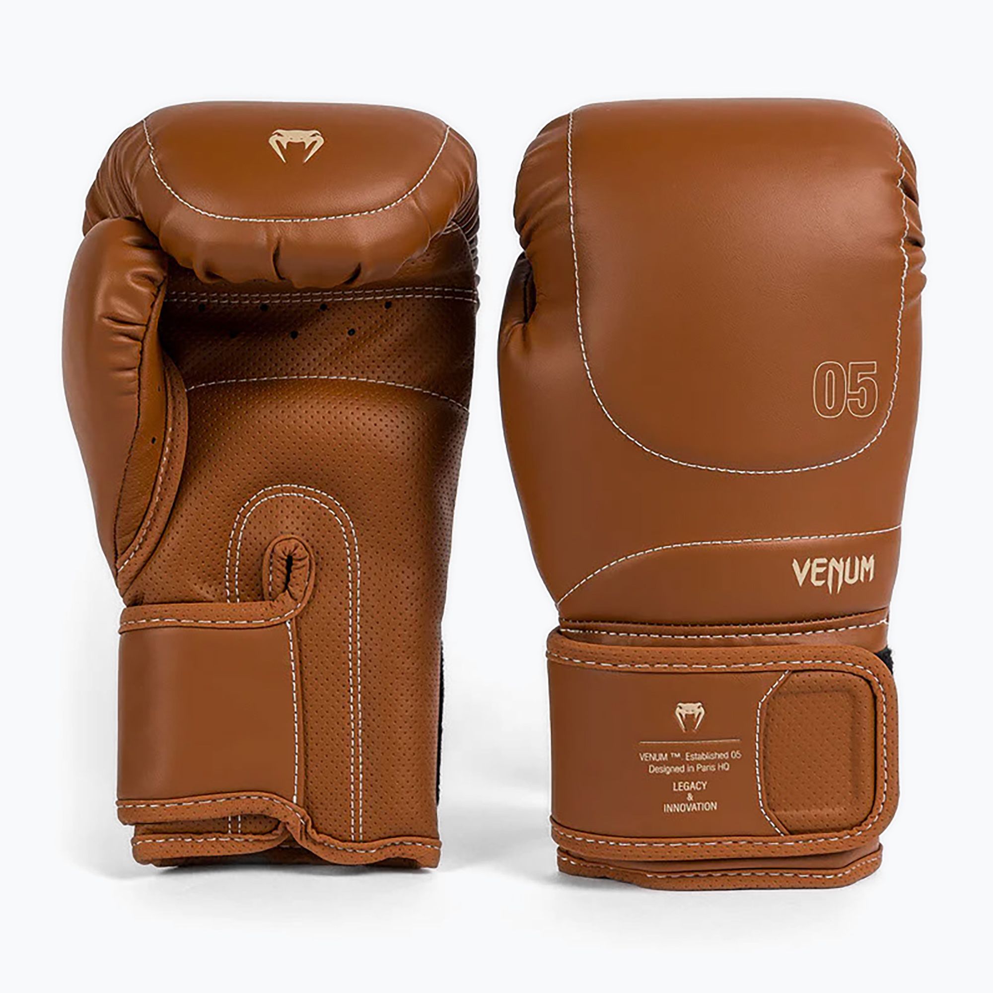Rękawice bokserskie męskie Venum Impact Evo Boxing Gloves havana 