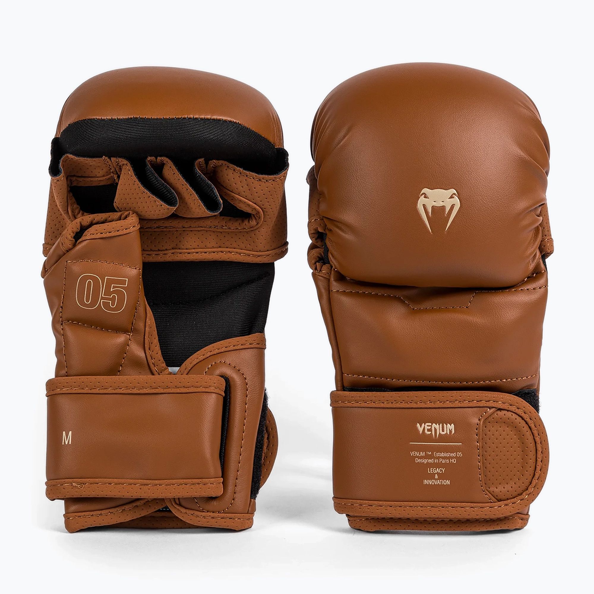 Rękawice grapplingowe Venum Impact Evo MMA havana 