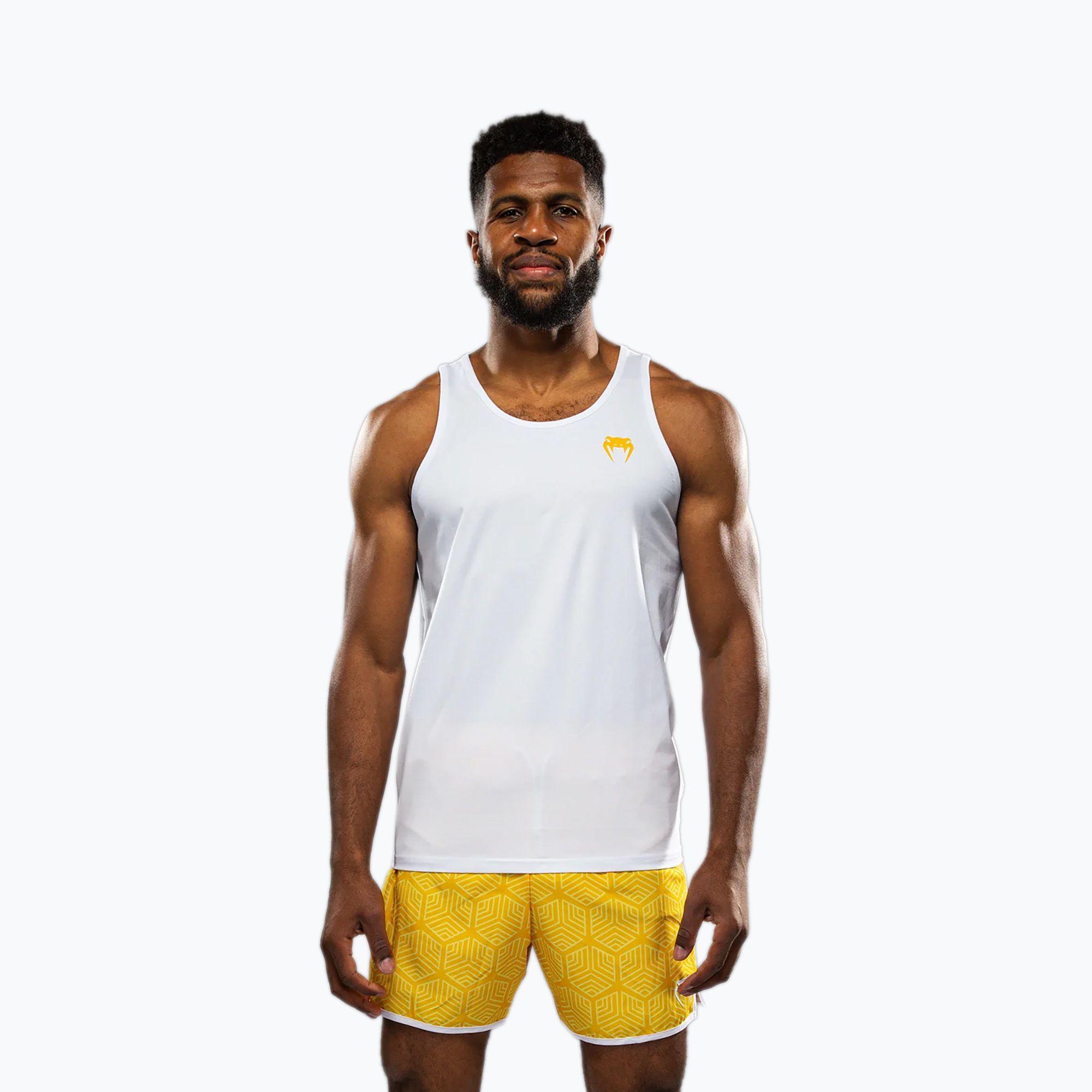 Koszulka treningowa męska Venum Octane white/vibrant yellow 