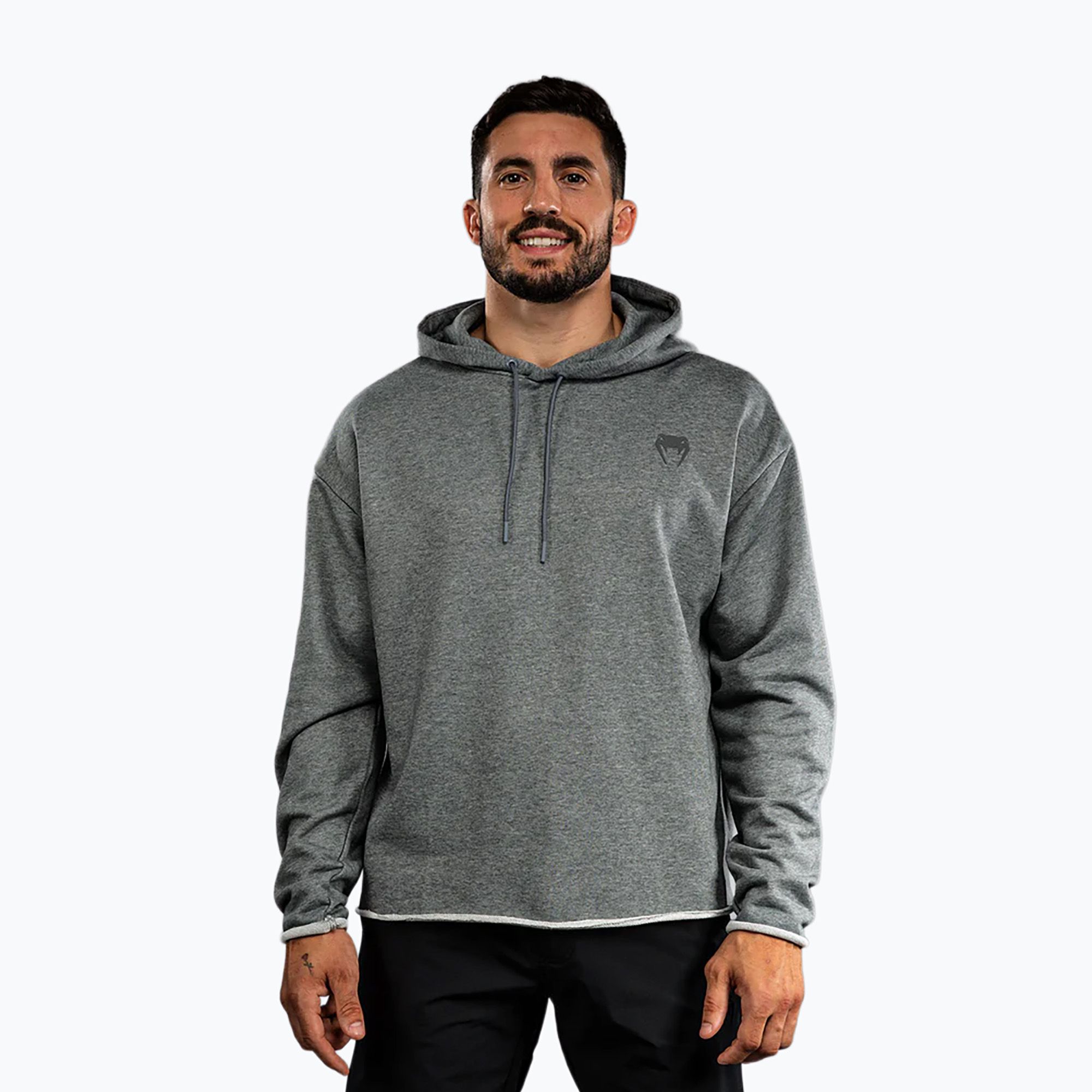 Bluza męska Venum Divide Hoodie heather grey 