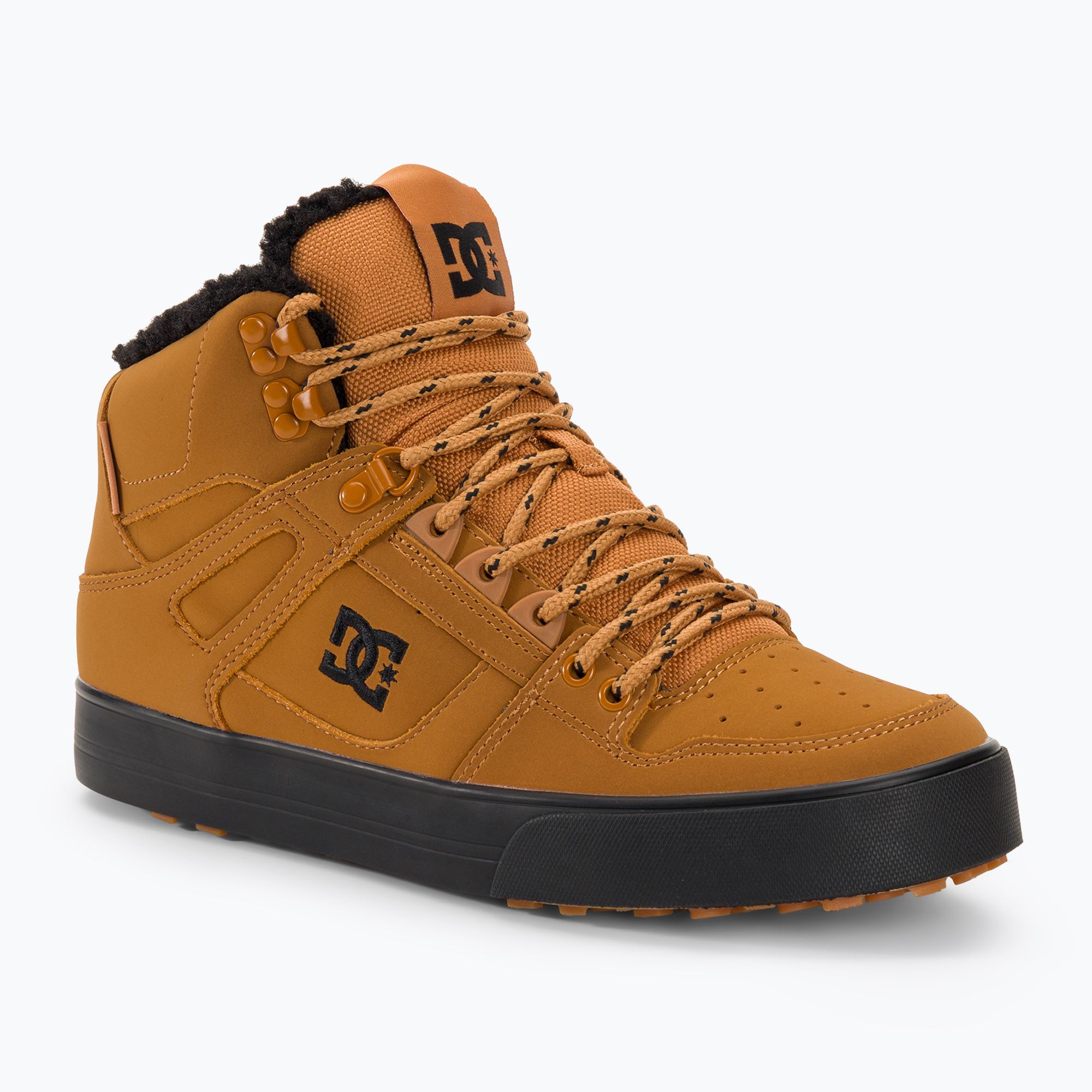 Buty męskie DC Pure High-Top wheat/black 