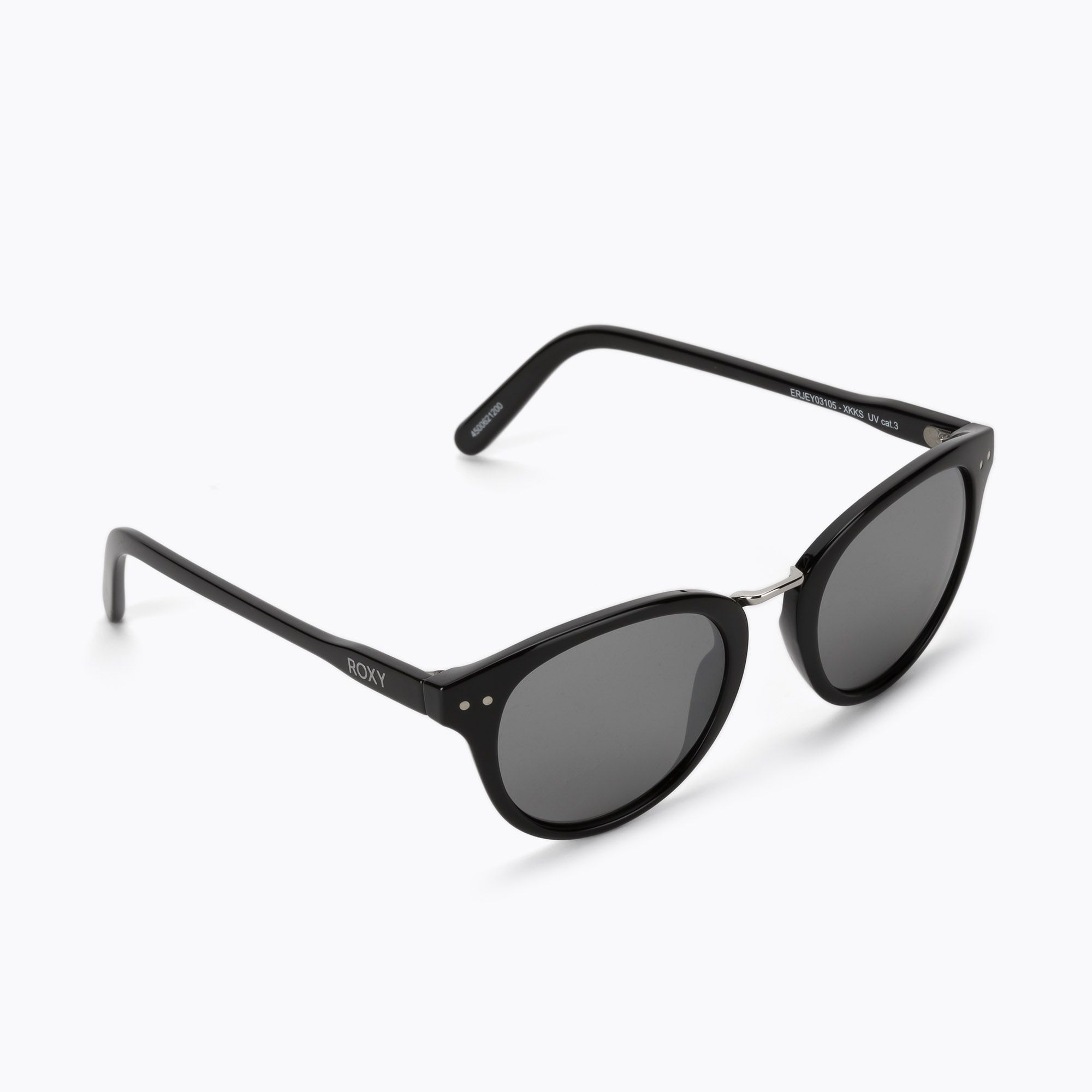Okulary przeciwsłoneczne shiny damskie black/flash Junipers silver ROXY