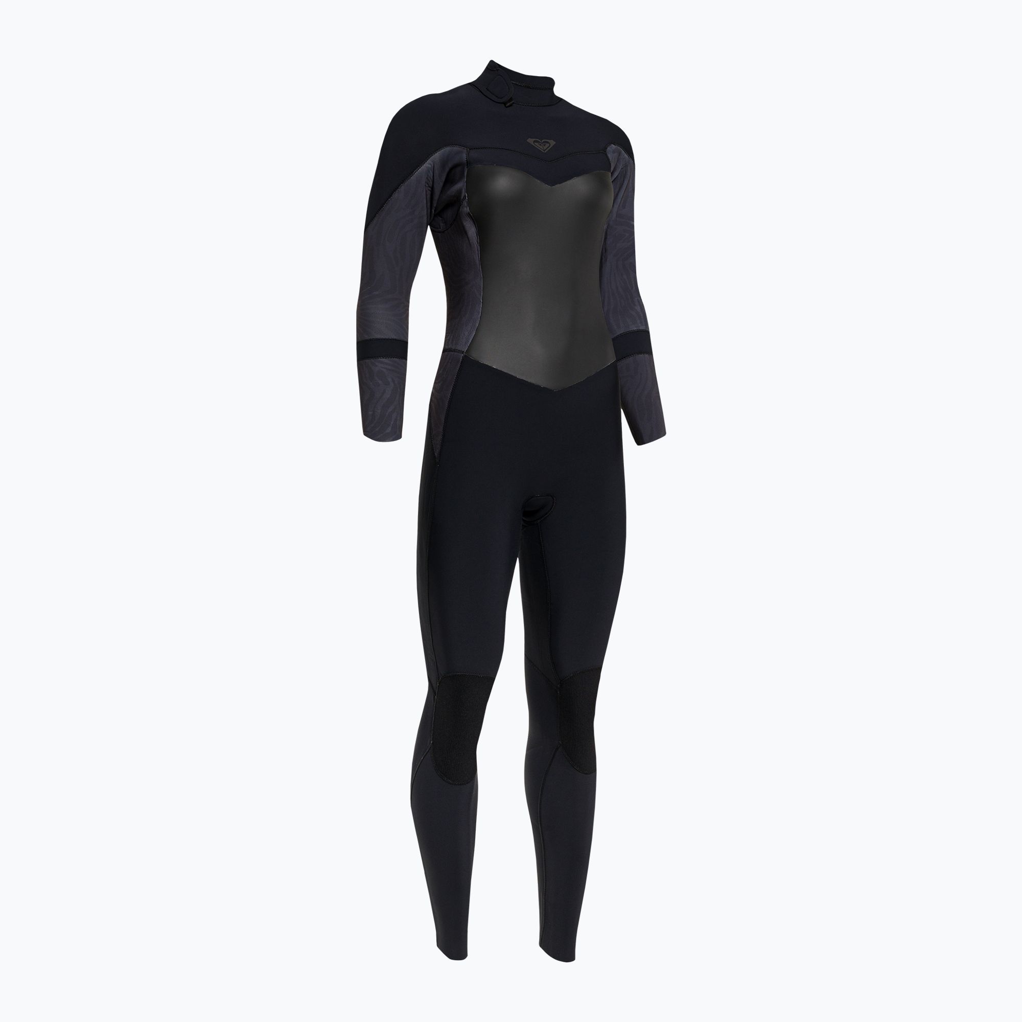 Pianka do pływania damska ROXY 4/3 mm Syncro Back Zip GBS jet/black 