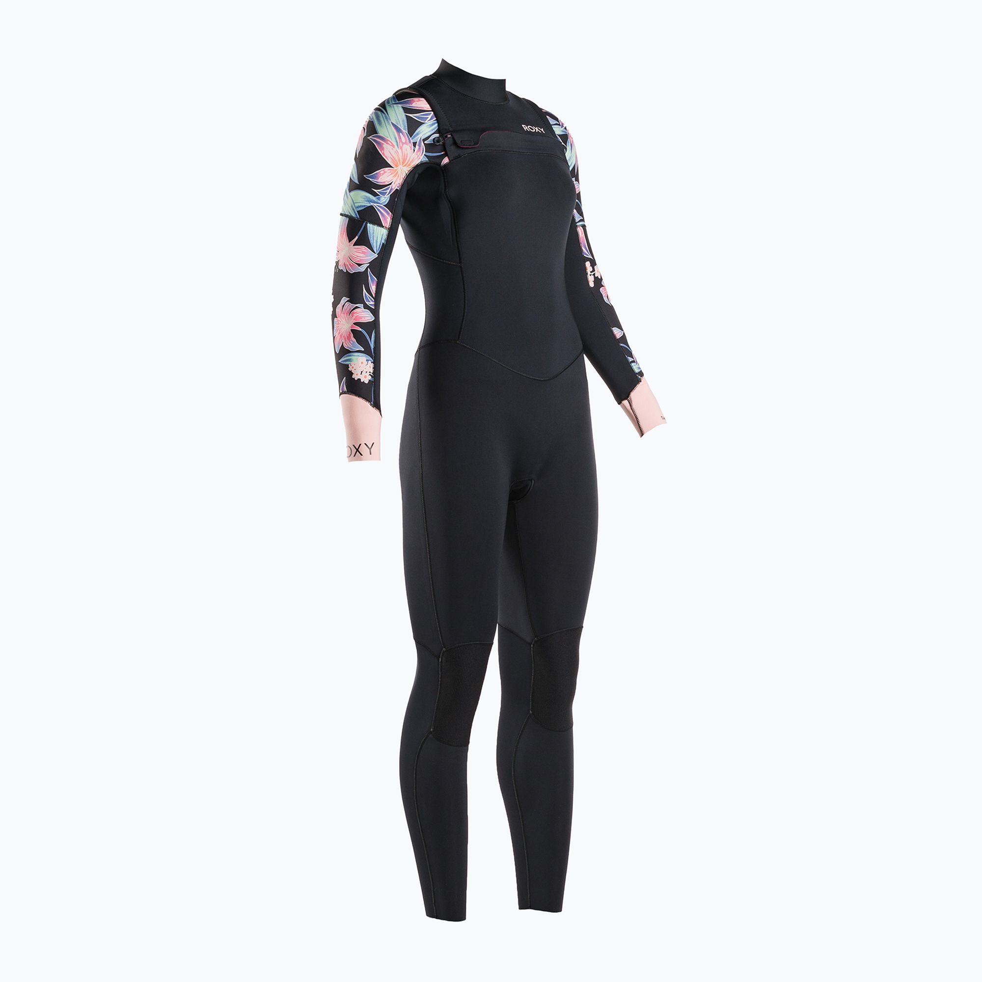 Pianka do pływania damska ROXY 4/3 mm Swell Series Chest Zip GBS anthracite paradise found s 