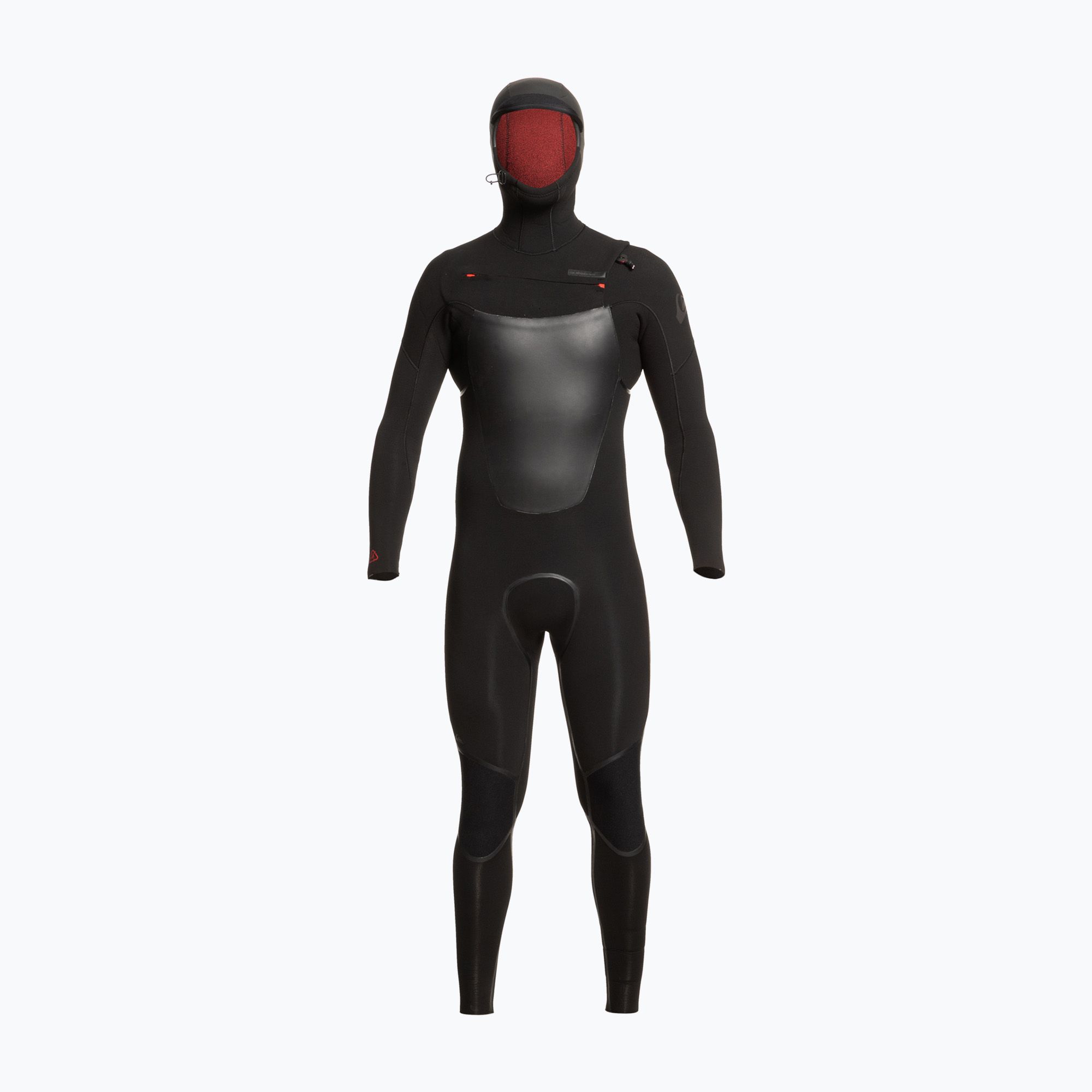 Pianka do pływania męska Quiksilver Marathon Sessions 4/3 mm Hooded Chest Zip black 