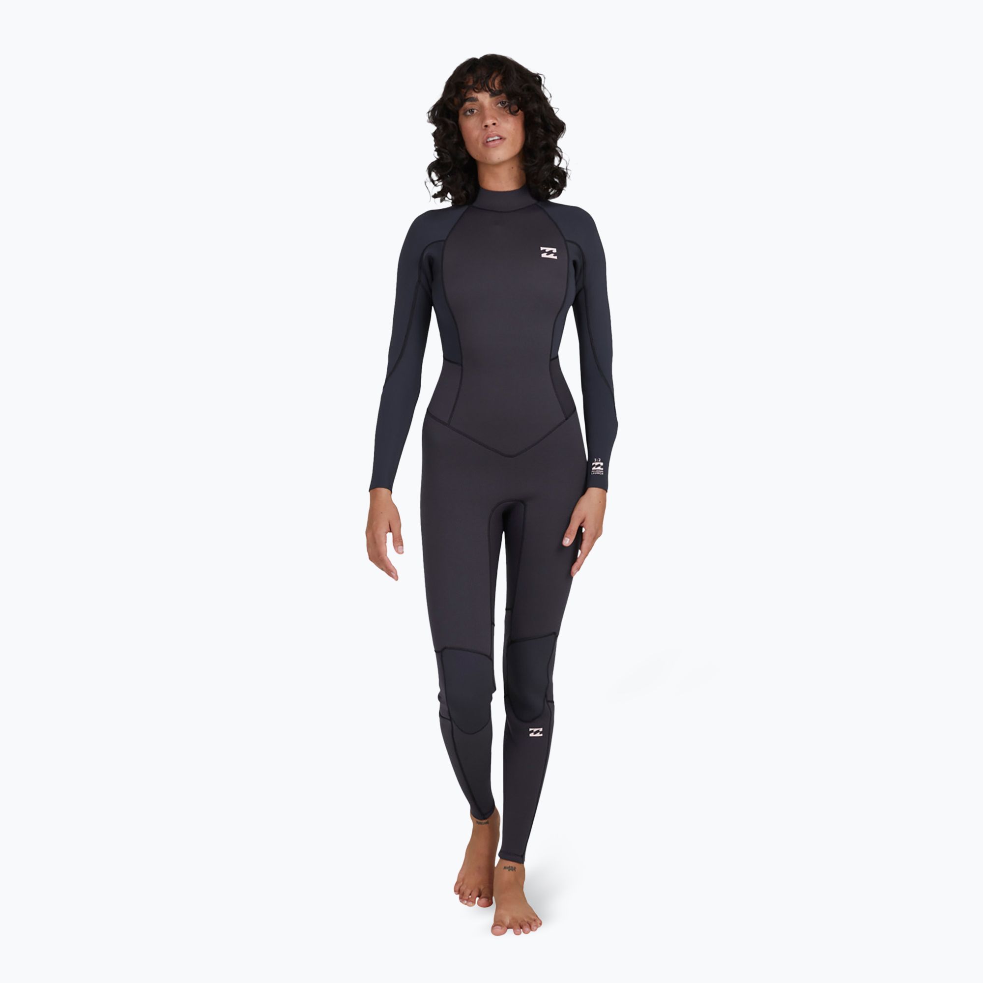 Pianka do pływania damska Billabong 3/2 mm Launch Back Zip GBS black 