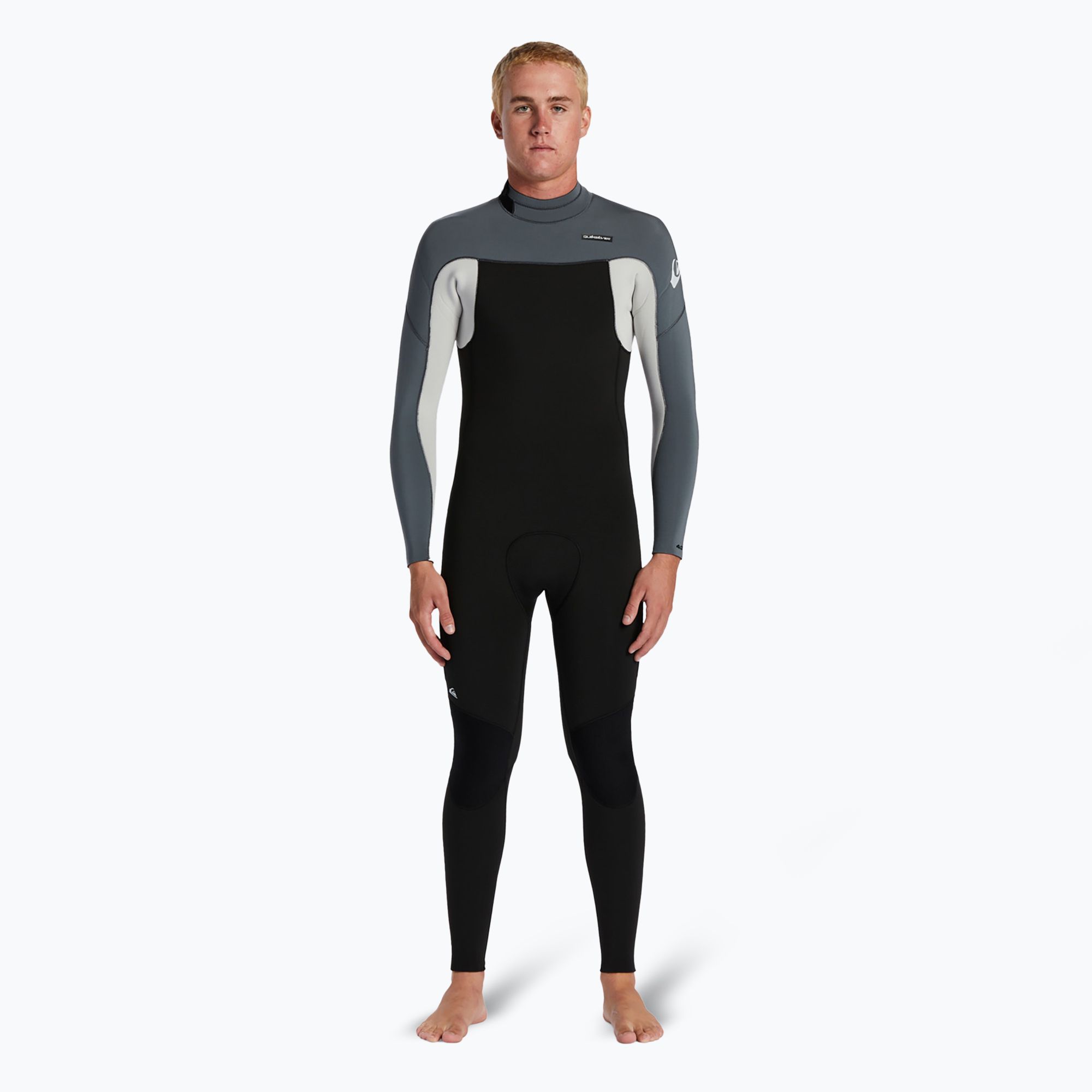 Pianka do pływania męska Quiksilver Everyday Sessions 3/2 mm Back Zip black/ash 