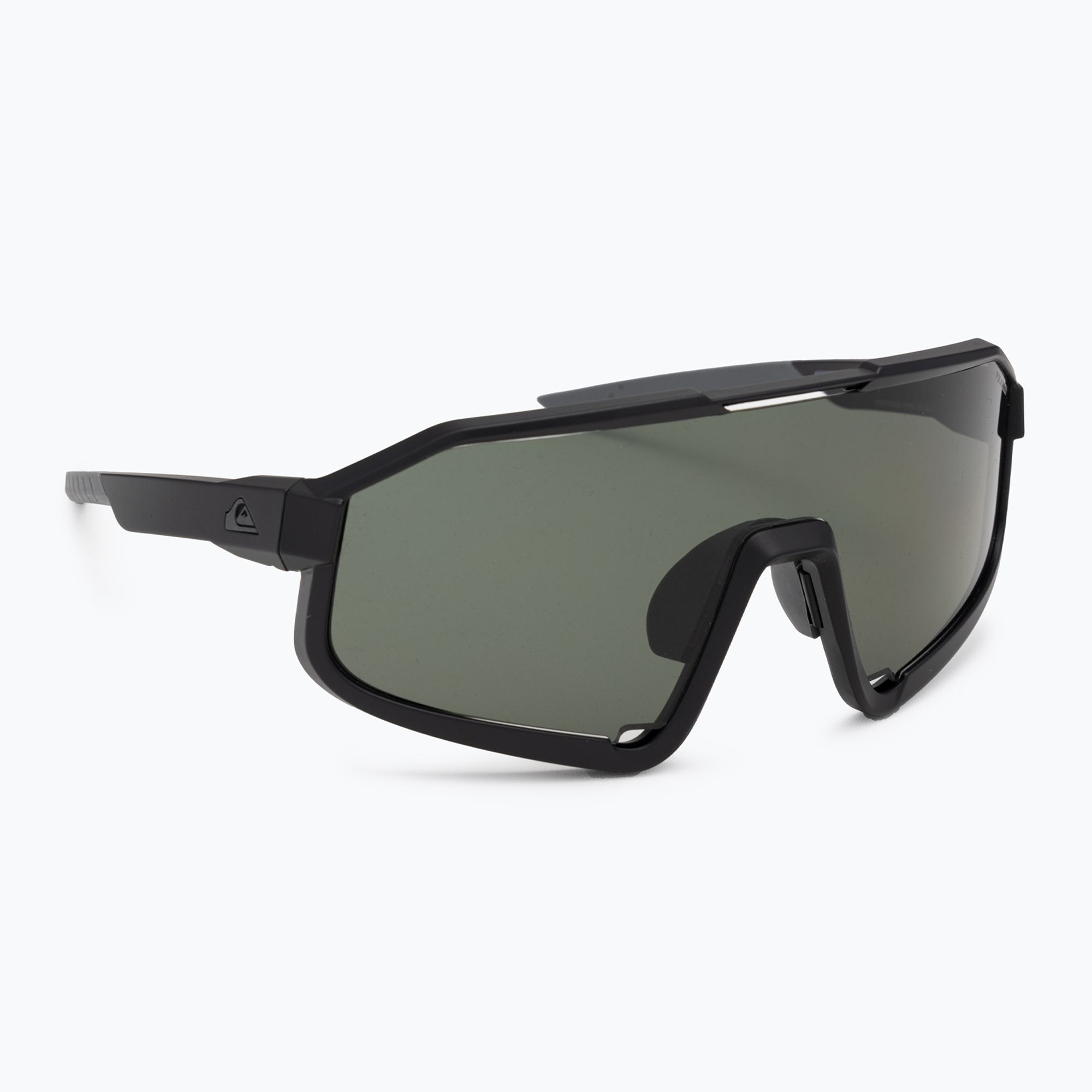 Okulary przeciwsłoneczne męskie Quiksilver Slash Plz black green plz 