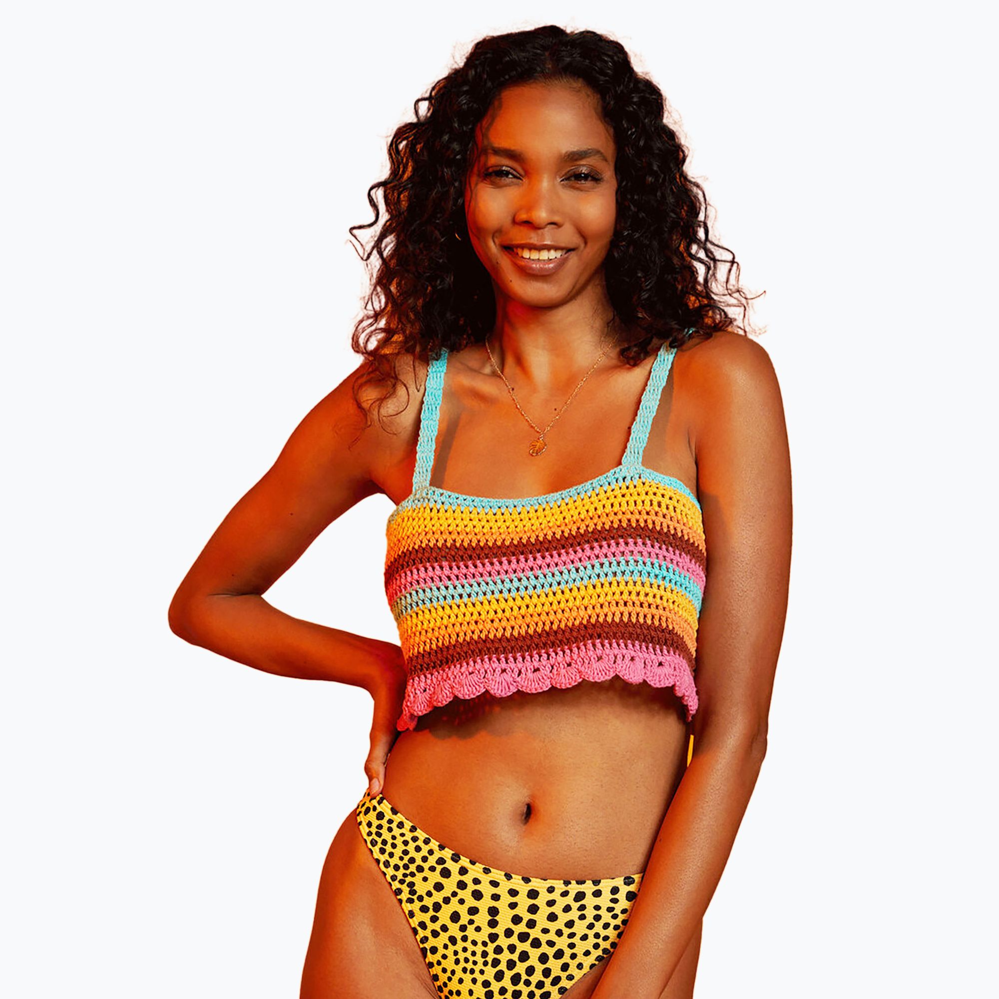 Top damski Billabong Siesta multicolor 