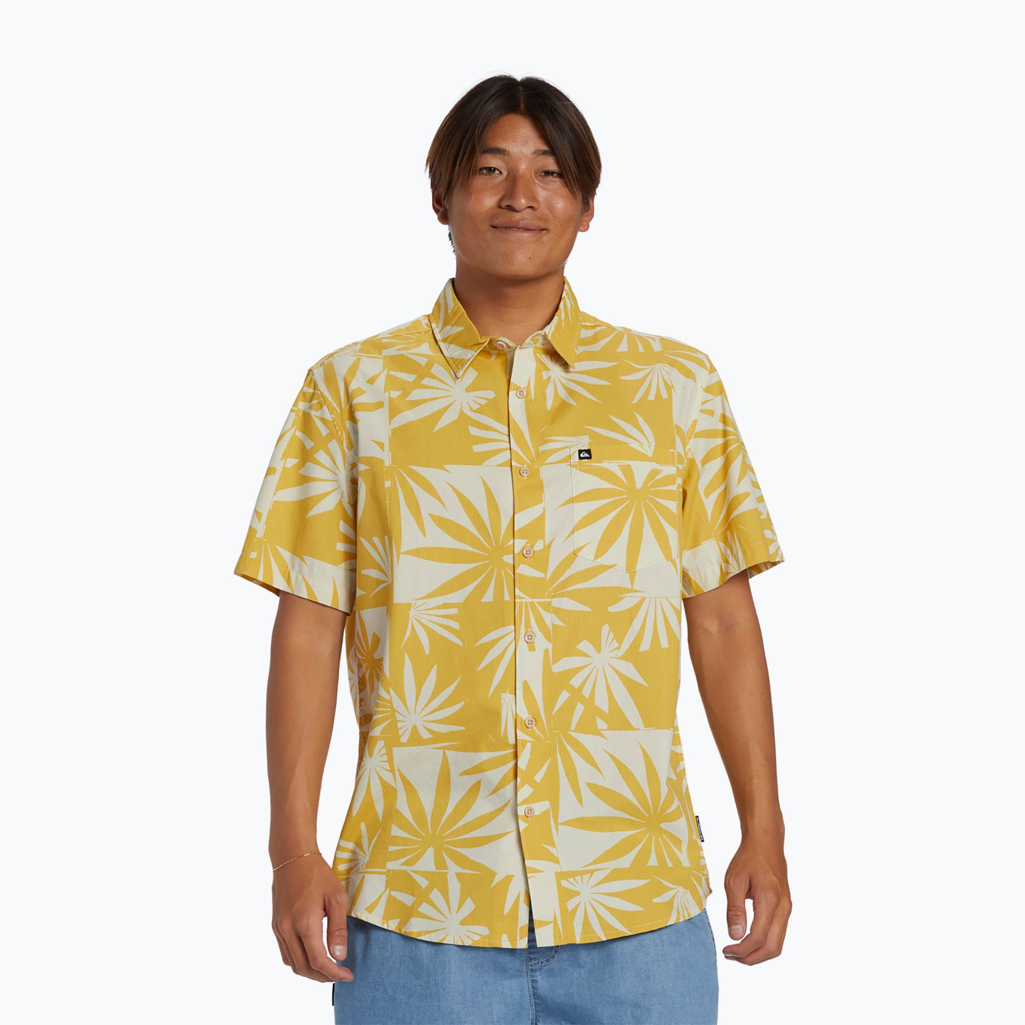 Koszula męska Quiksilver Apero Organic Classic ochre apero organic ss 