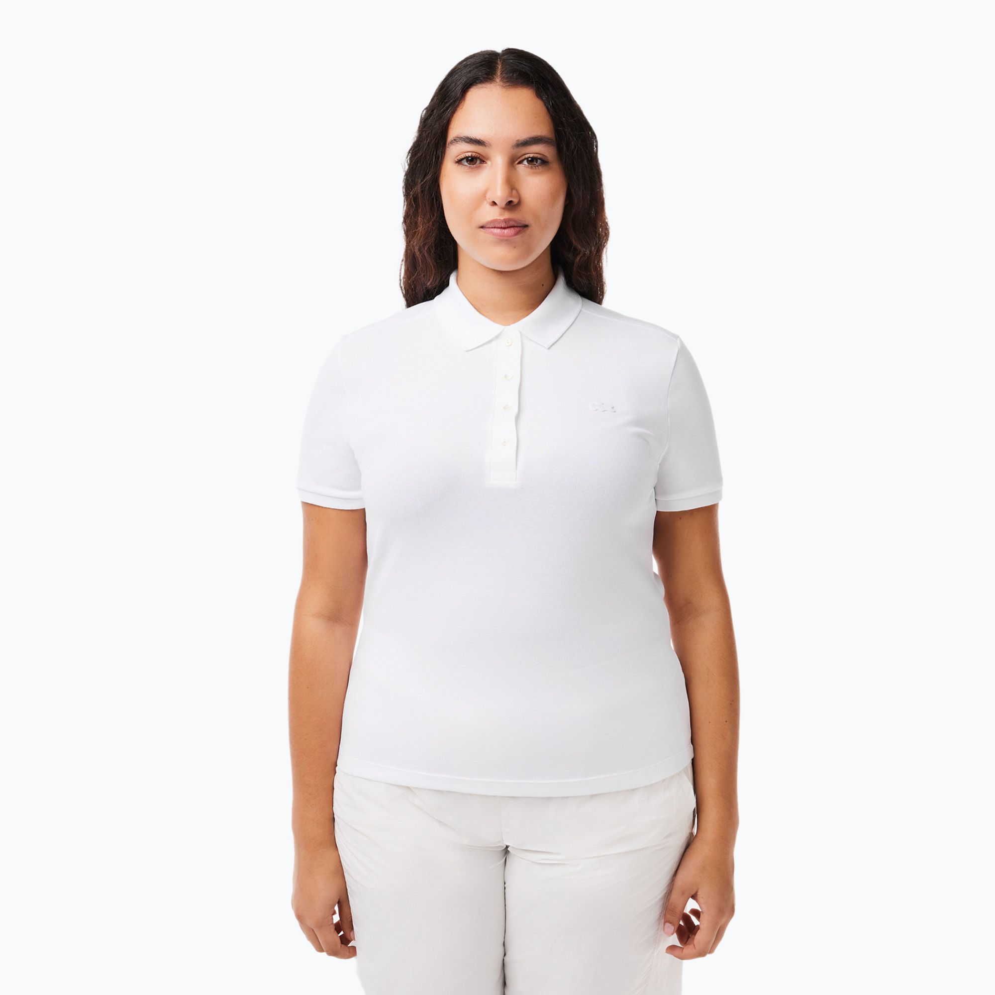 Koszulka damska Lacoste Polo PF5462 001 white 