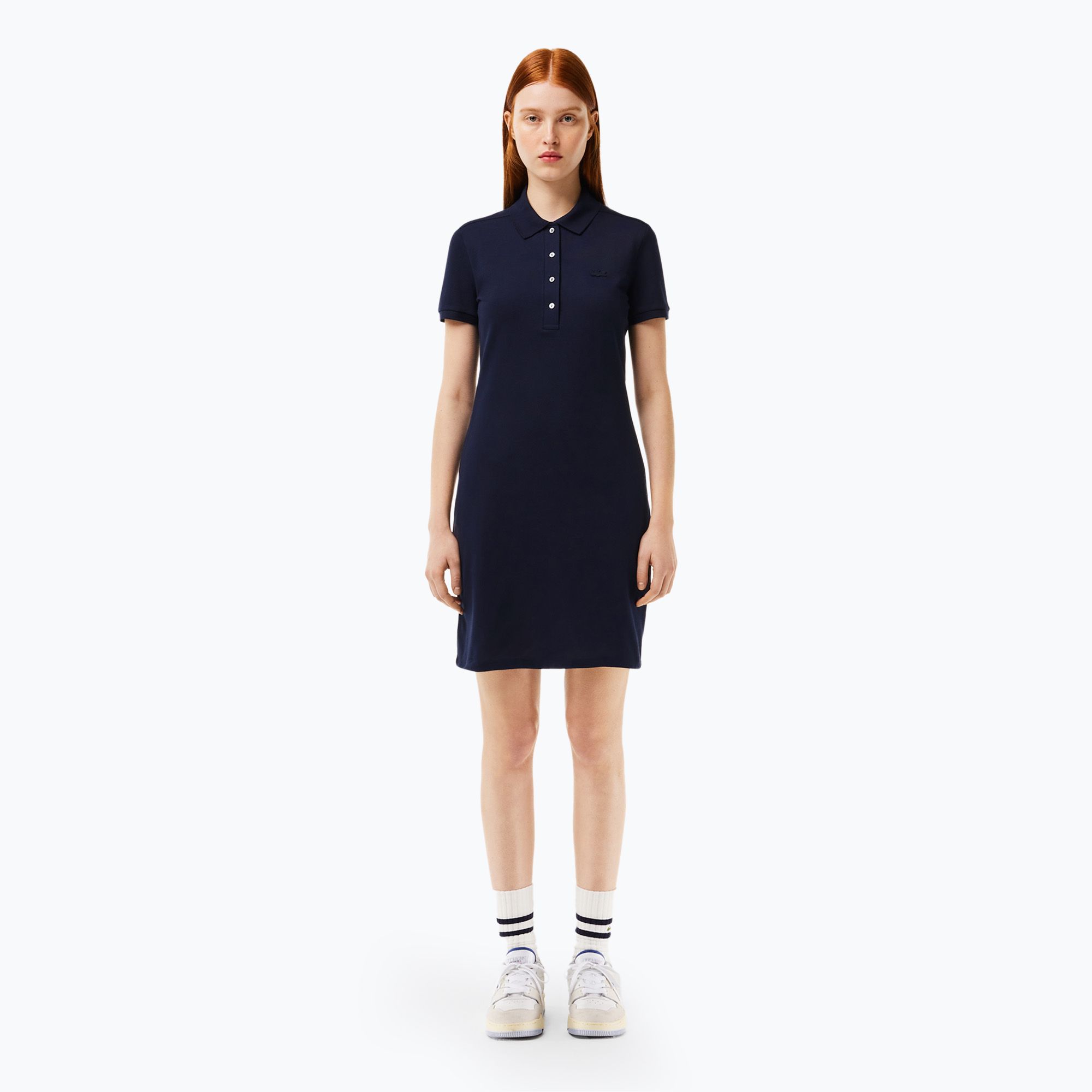 Sukienka Lacoste EF5473 166 navy blue 