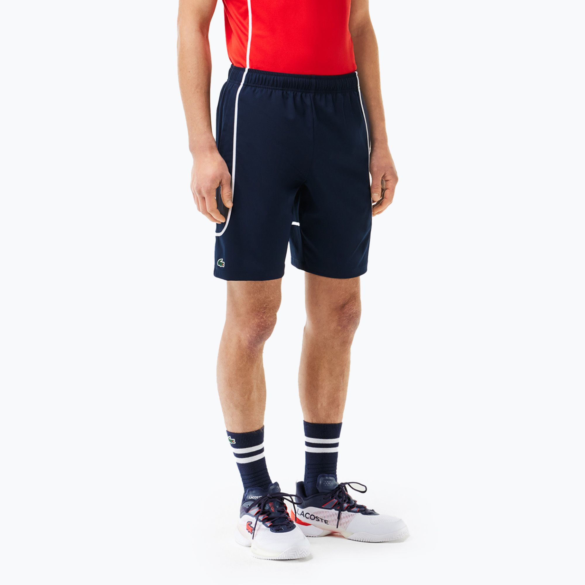 Spodenki męskie Lacoste GH7460 navy blue 