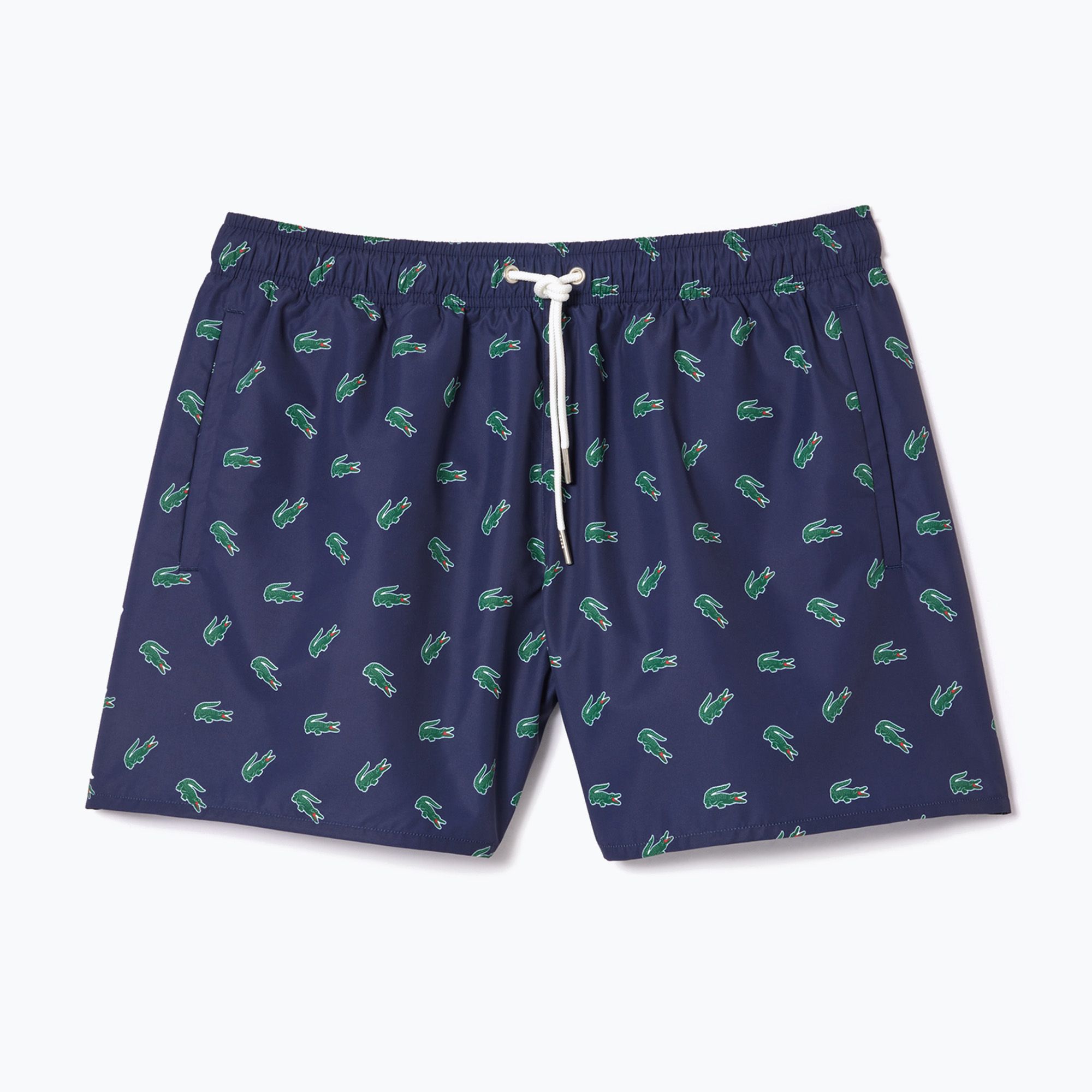 Szorty kąpielowe męskie Lacoste MH7188 navy blue/multico 