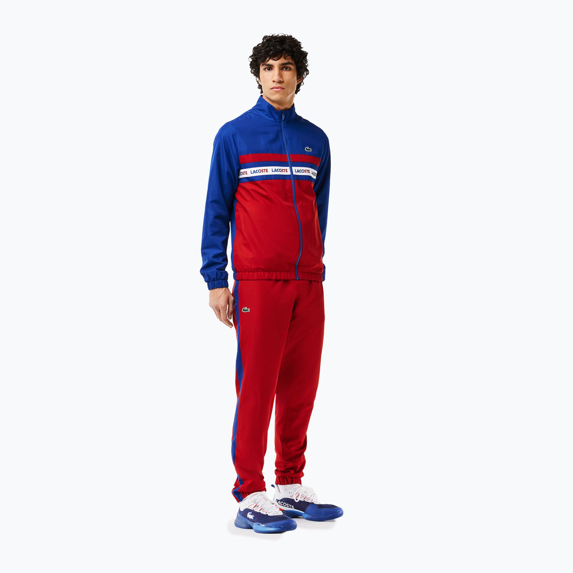 Dres tenisowy męski Lacoste WH7567 captain/ora 
