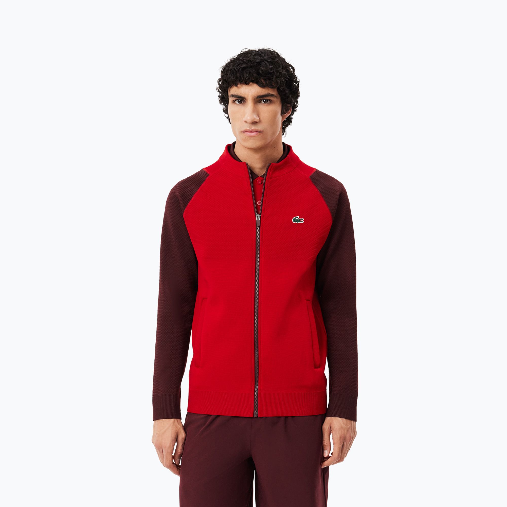 Bluza męska Lacoste SH3022 opera/expresso 