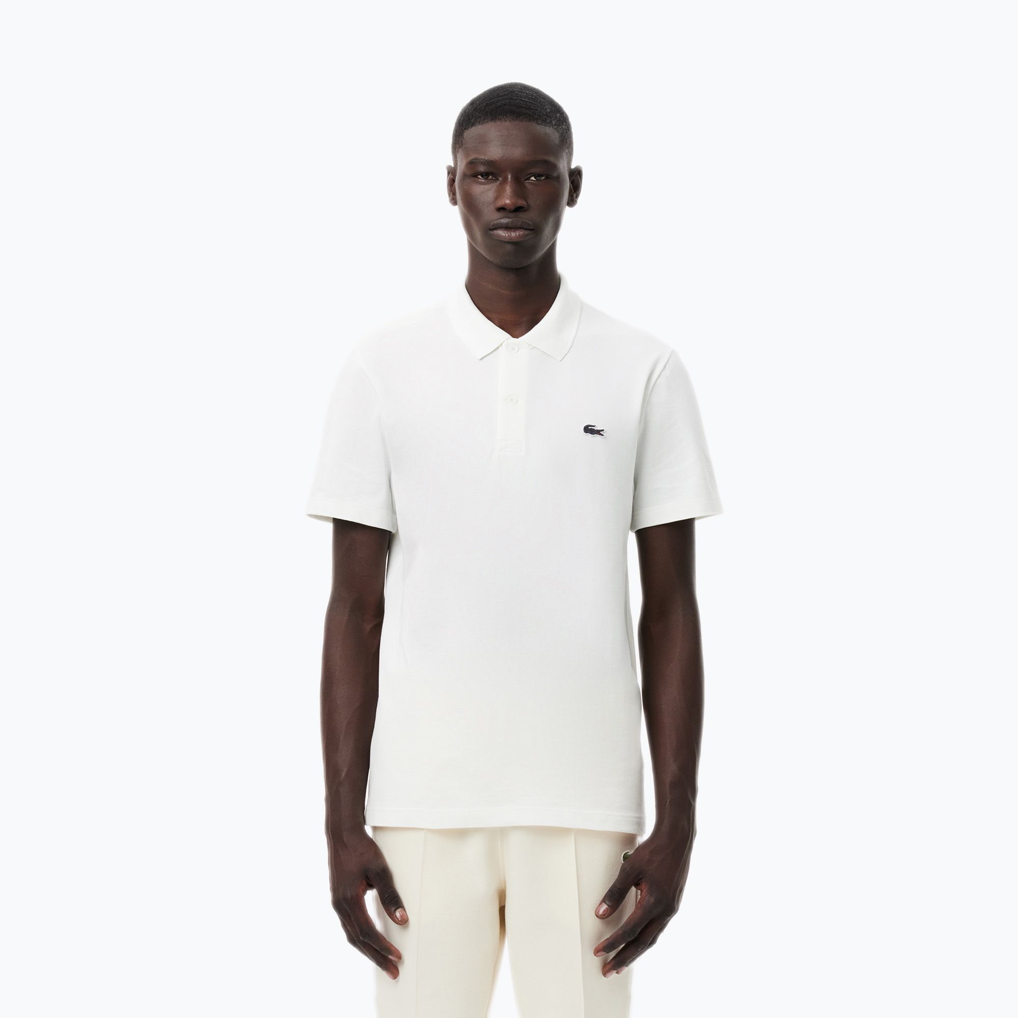 Koszulka polo męska Lacoste Polo DH5522 white 