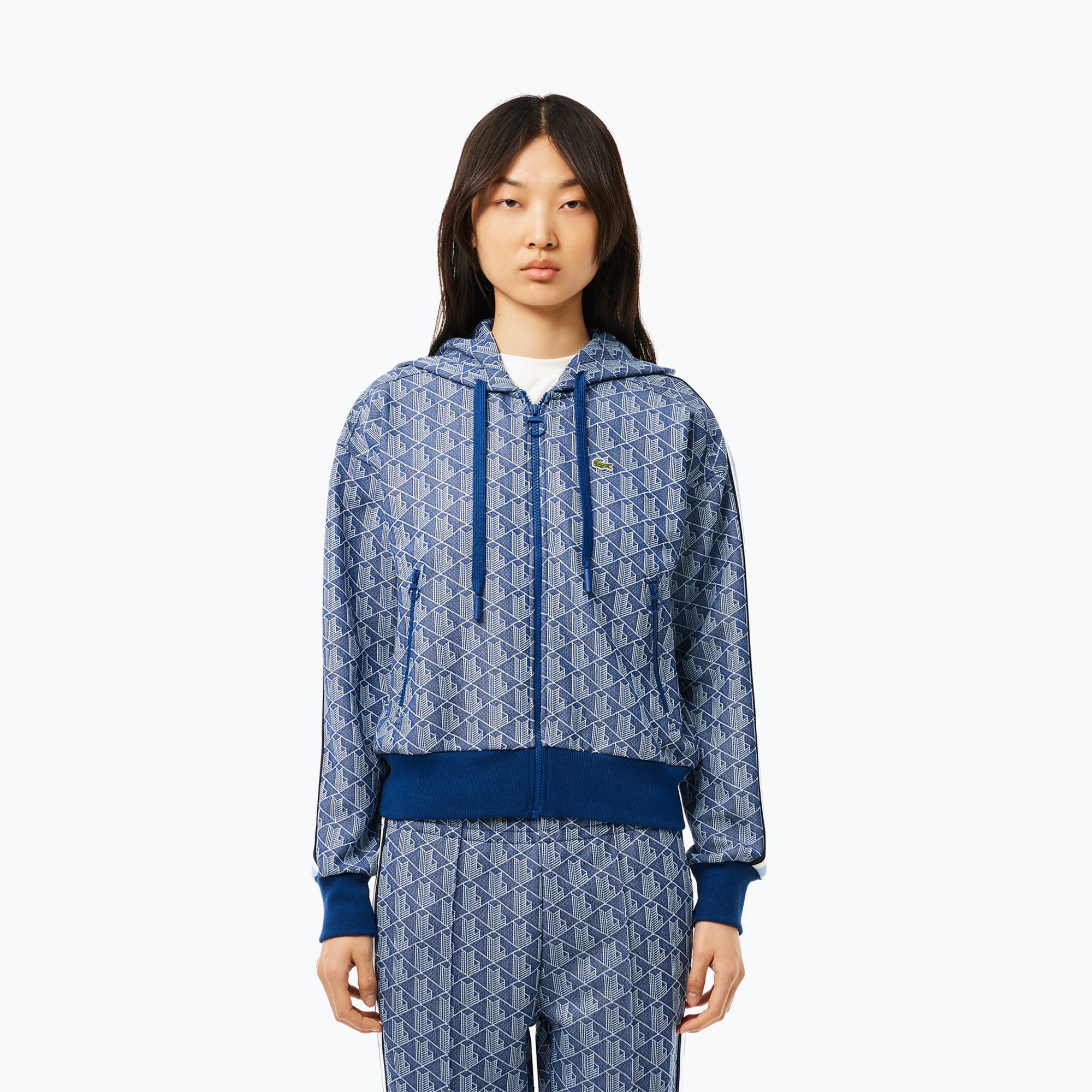 Bluza damska Lacoste SF7606 globe/overview 