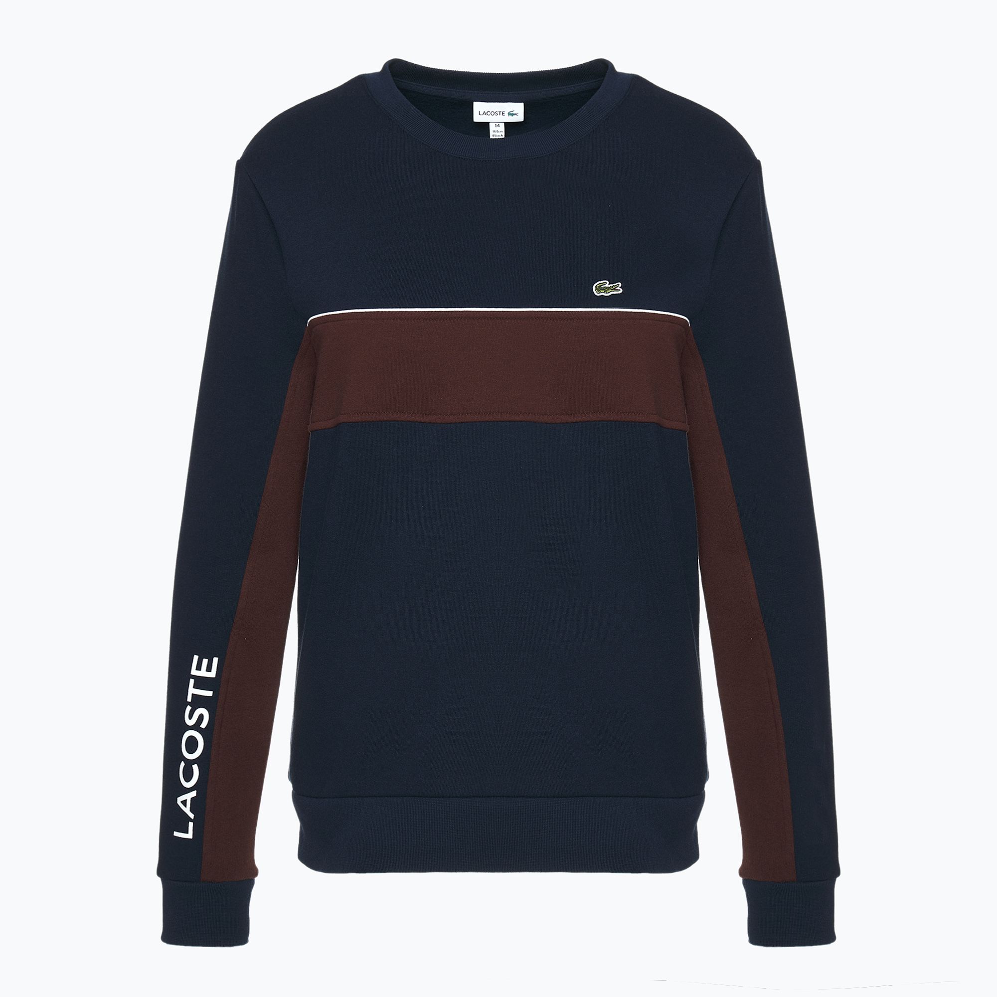 Bluza dziecięca Lacoste SJ2451 navy blue-expresso 