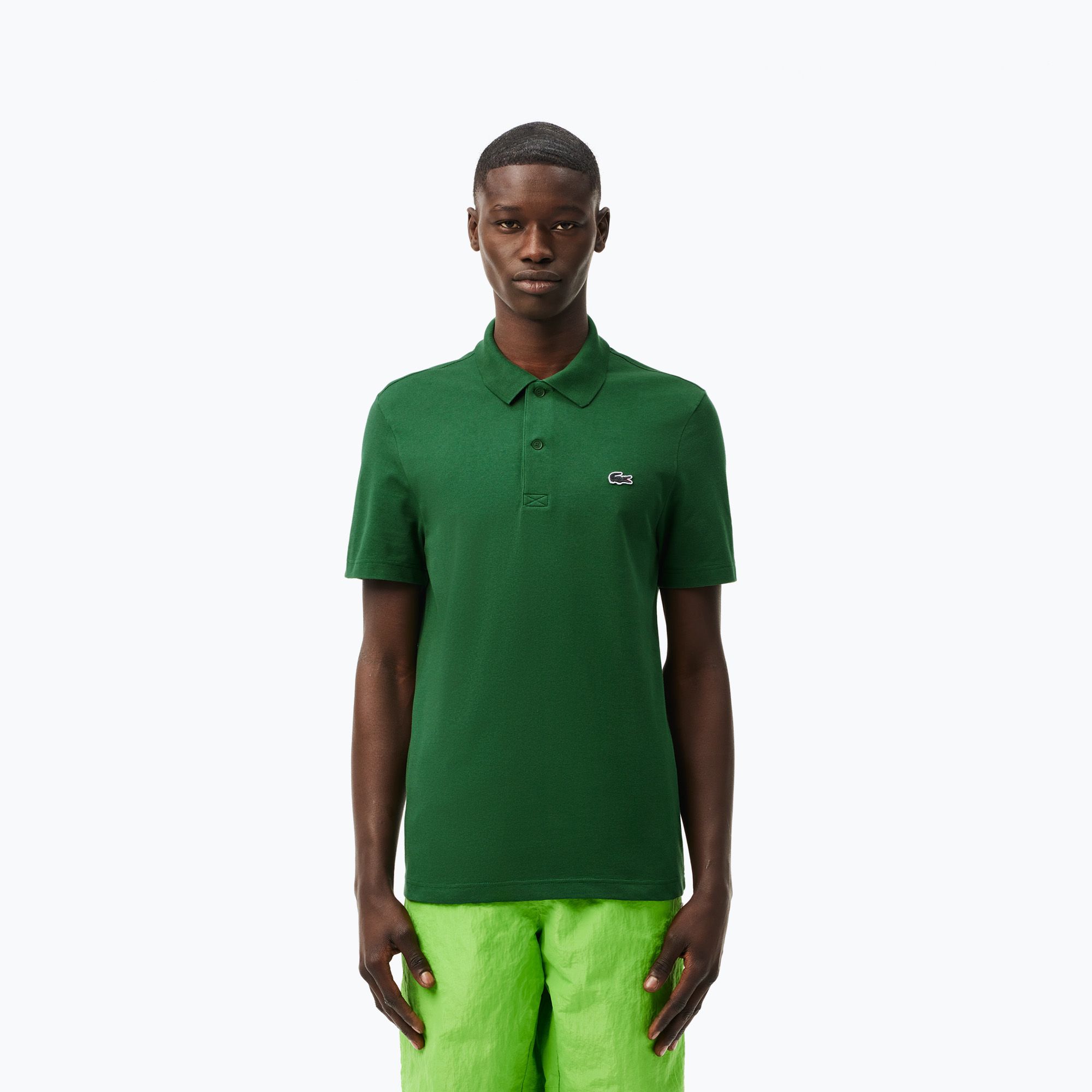 Koszulka polo męska Lacoste Polo DH5522 green 
