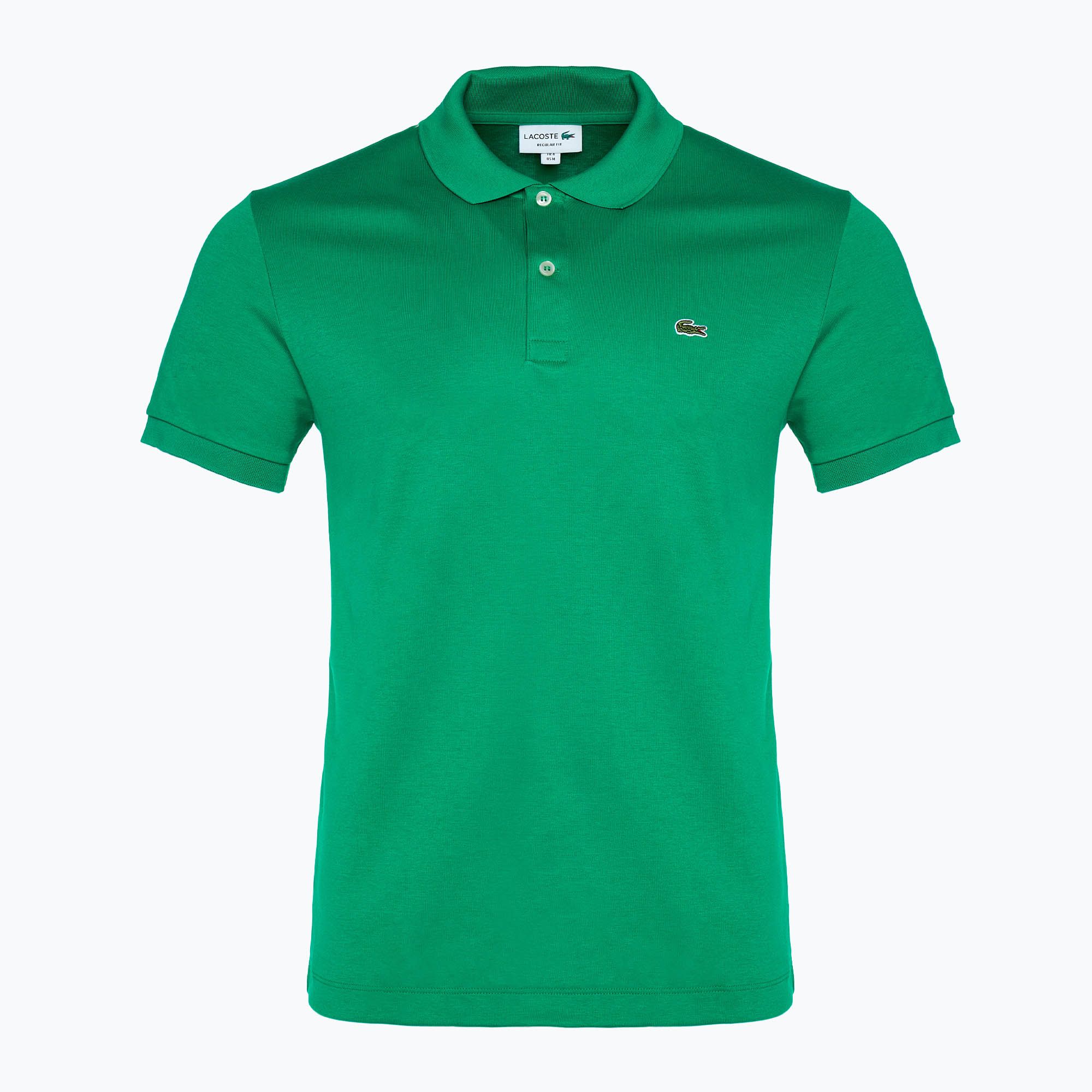 Koszulka polo męska Lacoste DH2050 fluorine green 