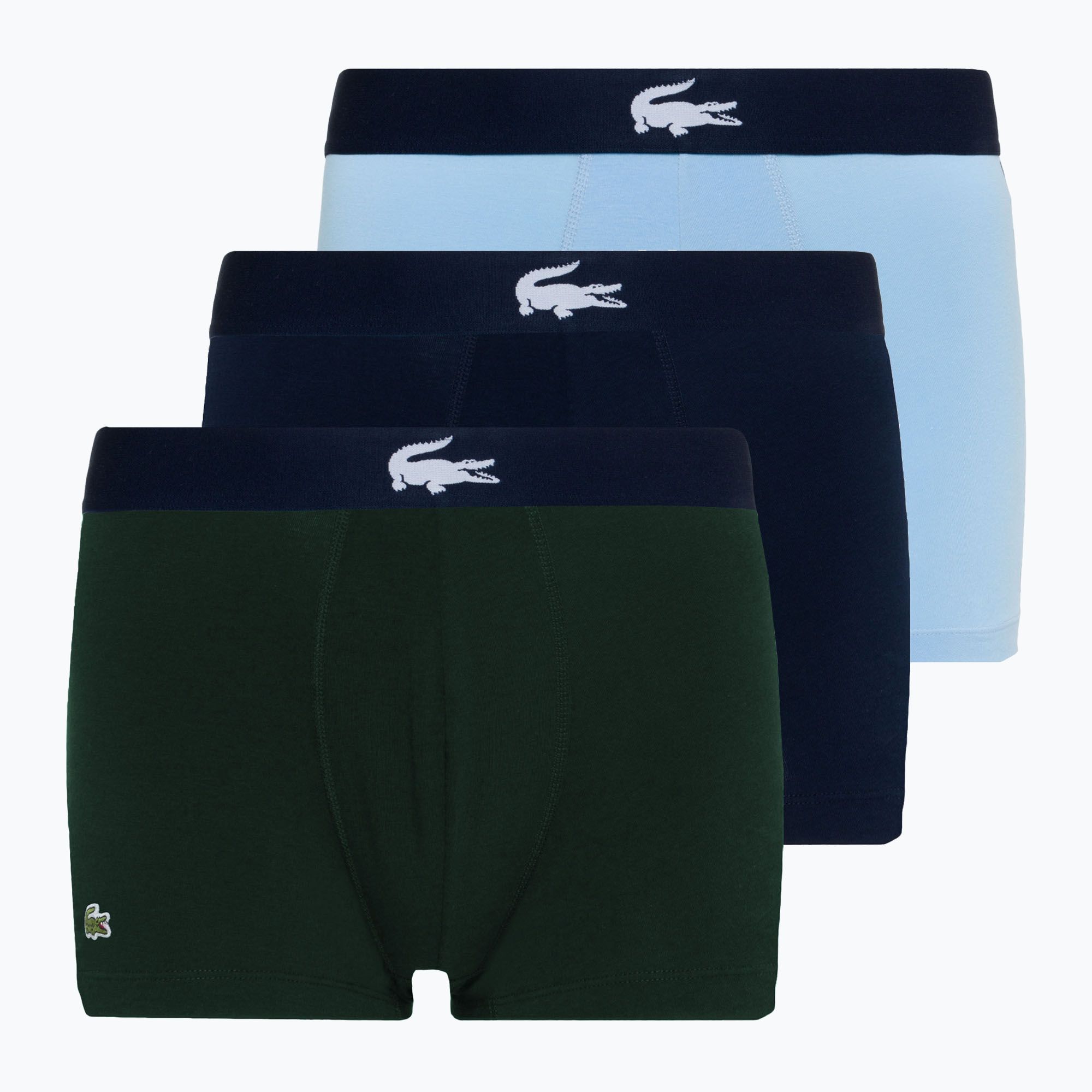 Bokserki Lacoste 5H1803 3 pary overview/sinople/navy blue 